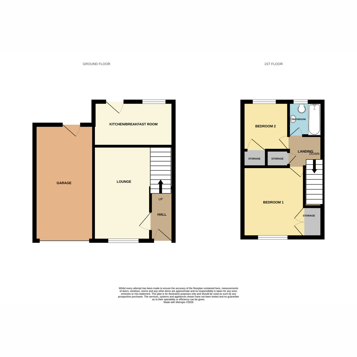 73, Bishopswood, Bridgend floorplan