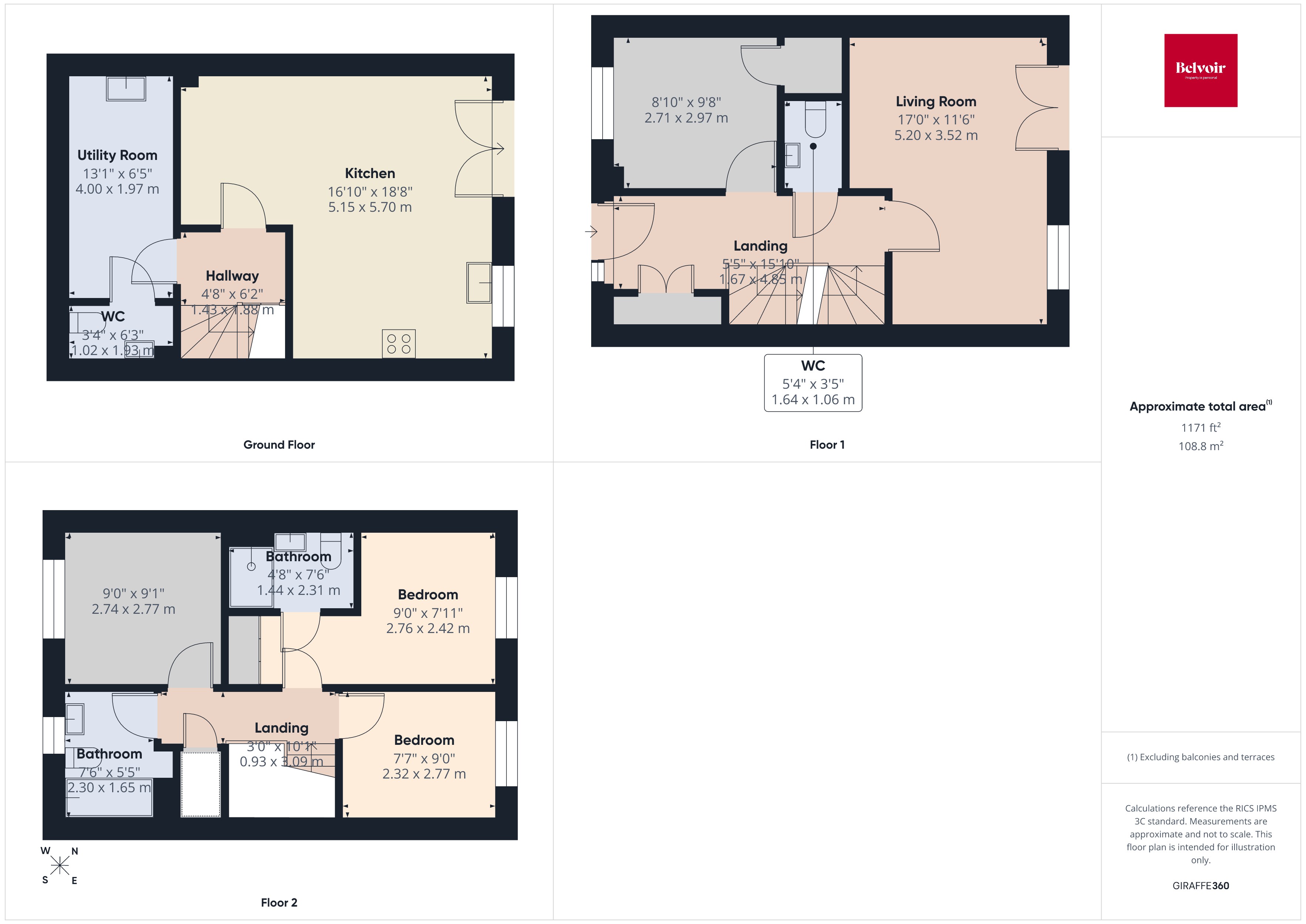 Ffordd Picton Turberville, Swansea floorplan
