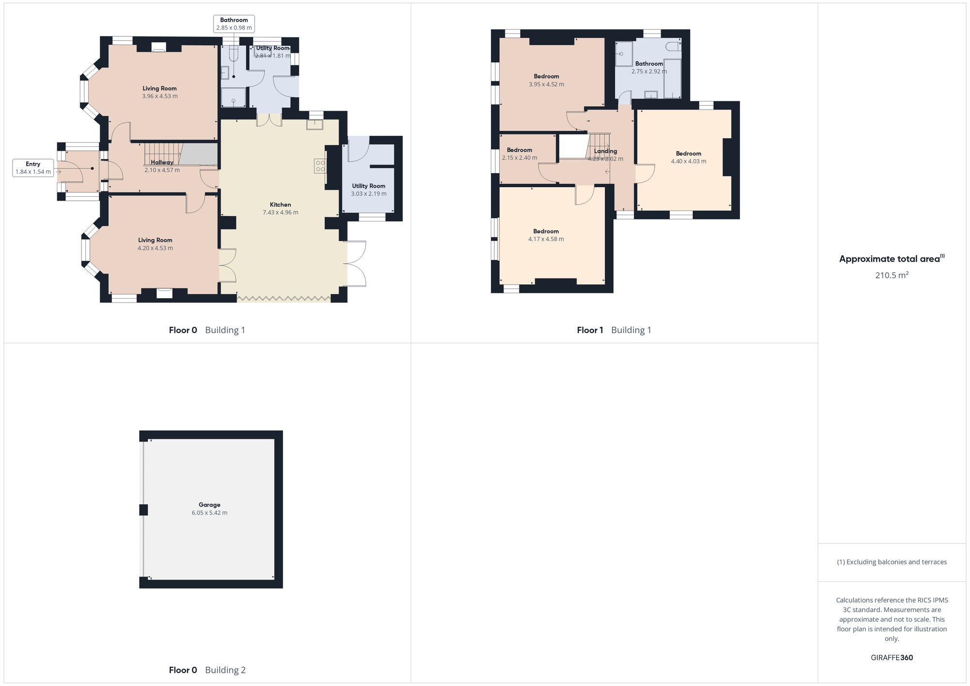 The Hollies Orchard Road, Rowlands Gill floorplan