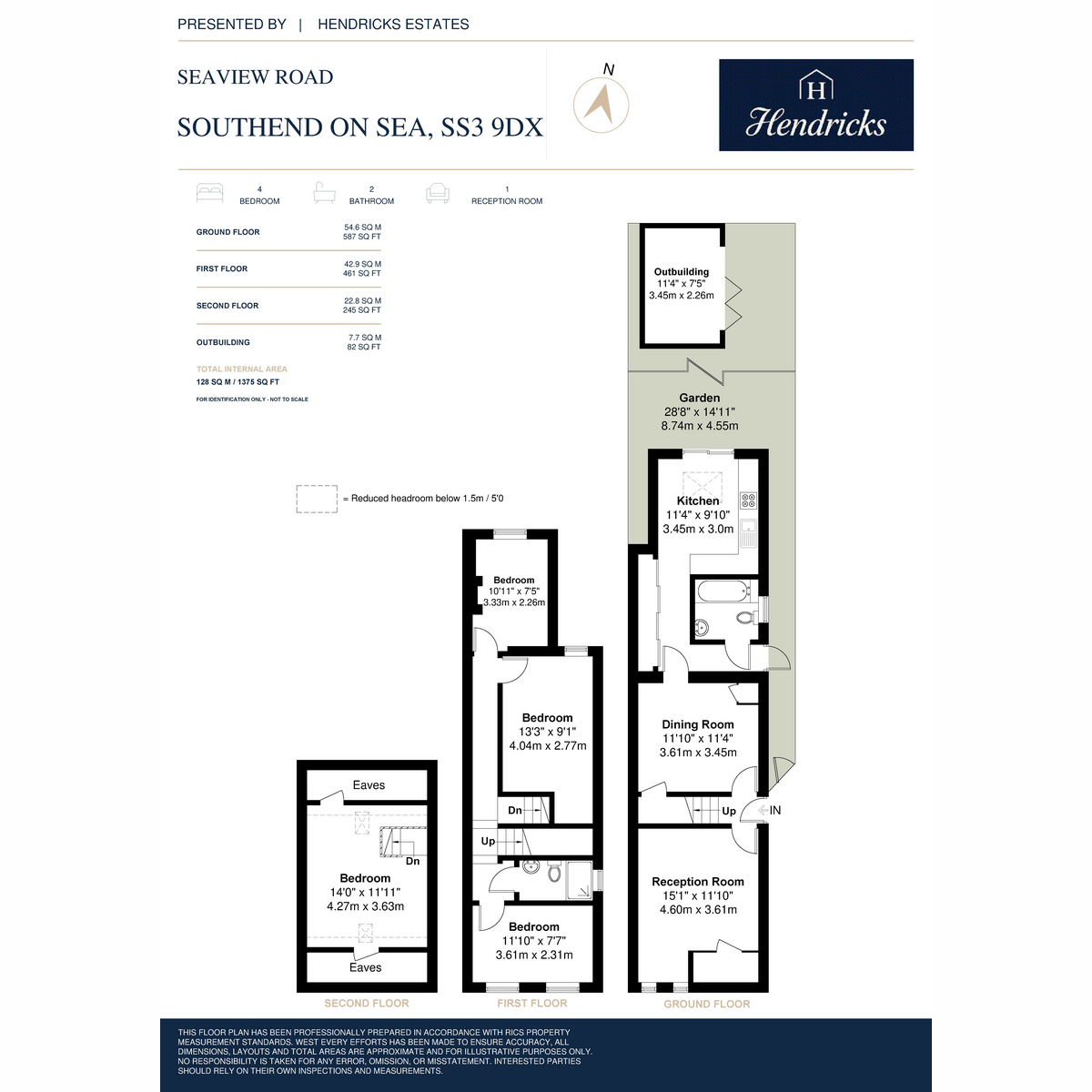 8, Seaview Road, Southend-on-sea floorplan