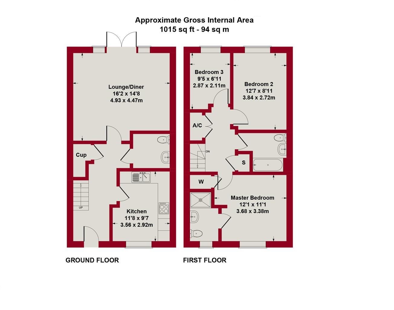Magpie Road, Cotgrave, Nottingham NG12, 3 bedroom semidetached house
