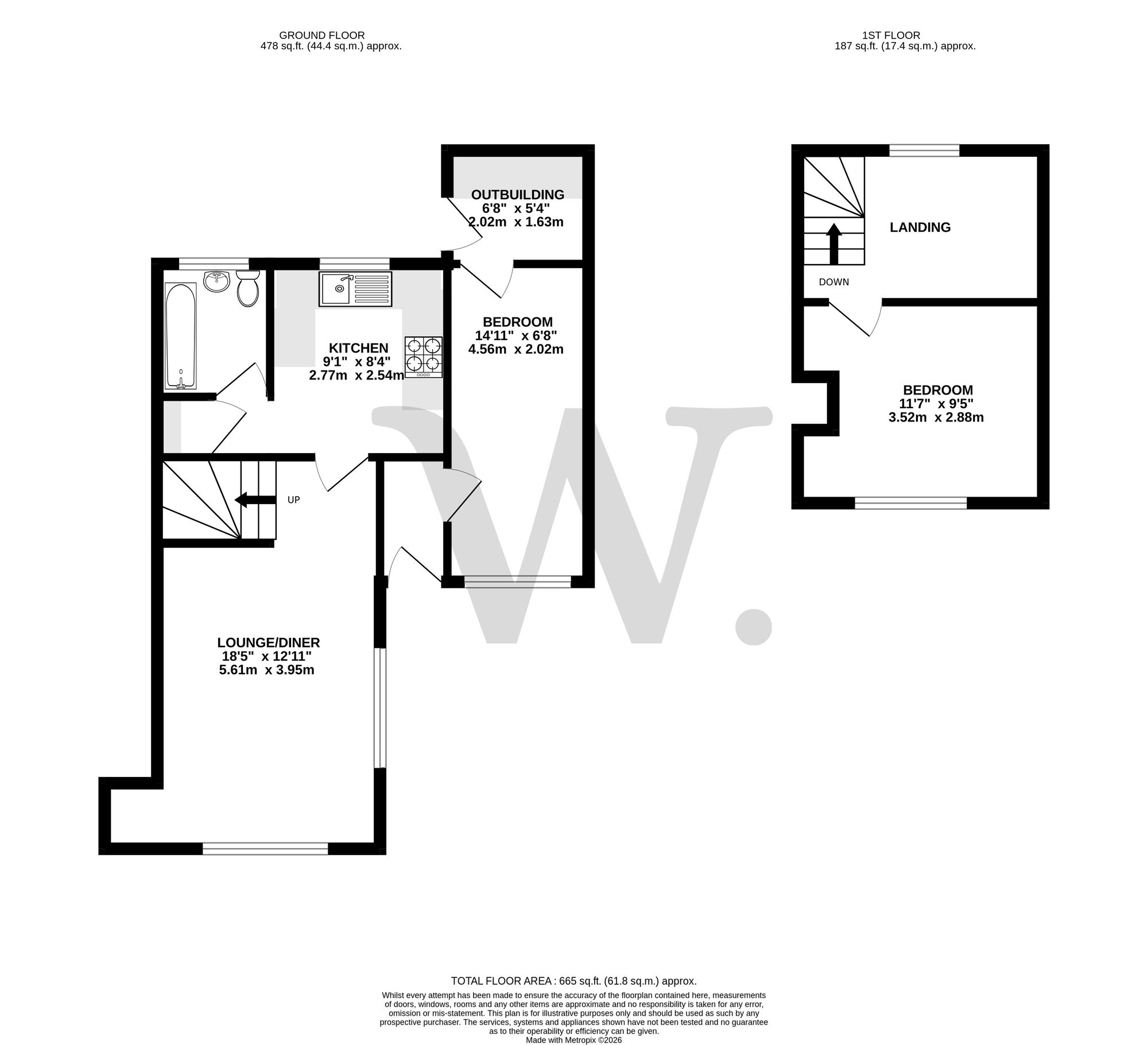 47 Fakenham Road, Norwich floorplan
