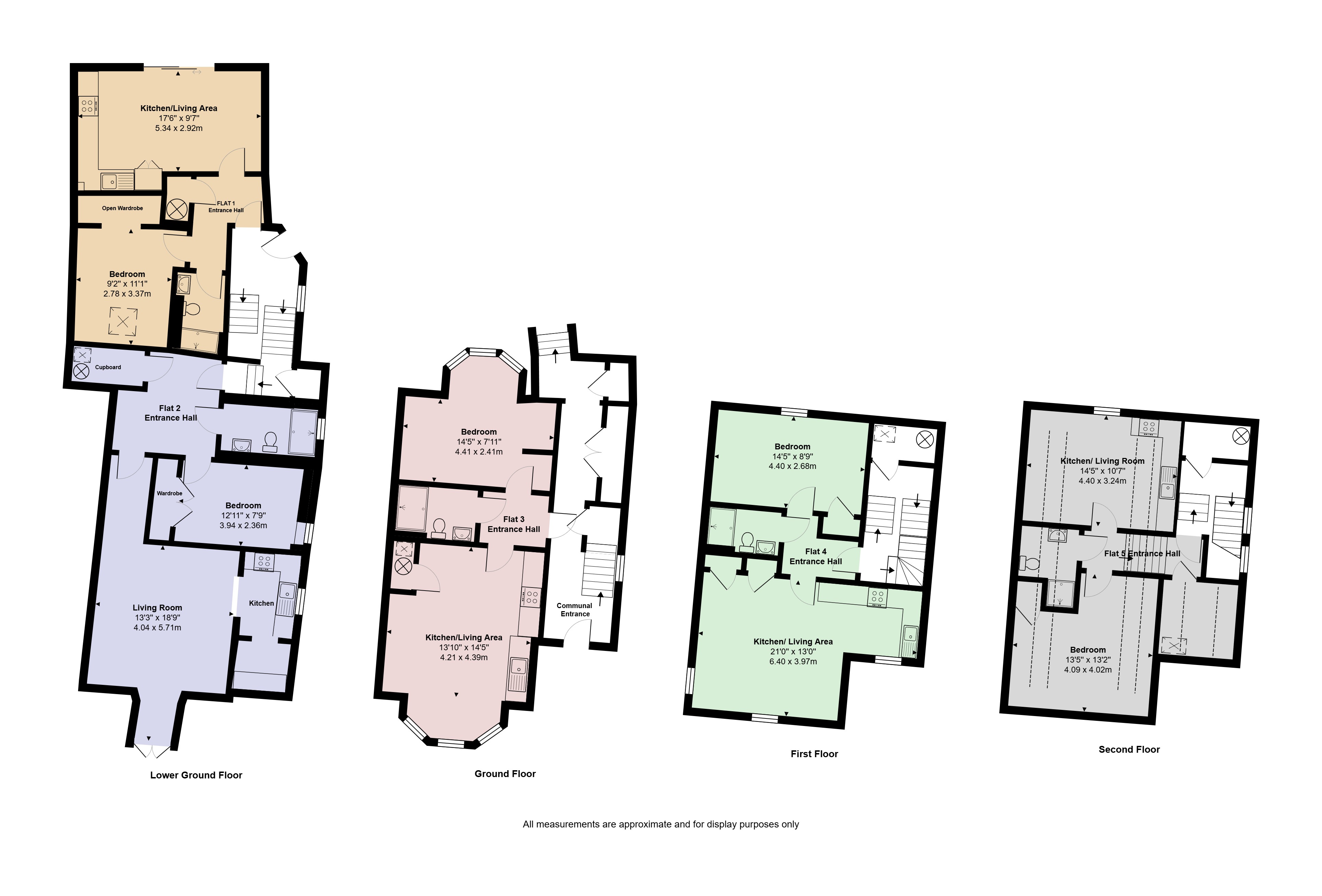 Flat 1, 134, Oxford Road, Reading floorplan