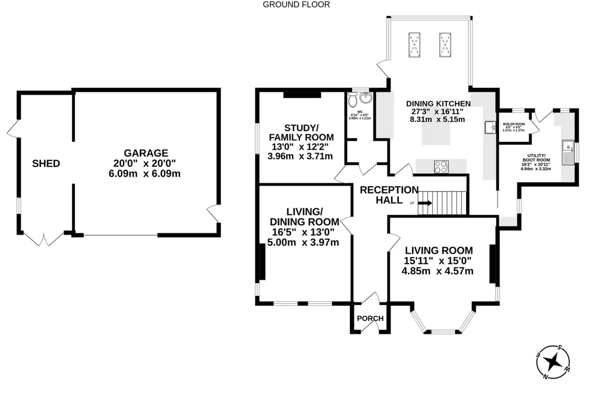 Hillsdene, Quarterbridge Road, Douglas floorplan
