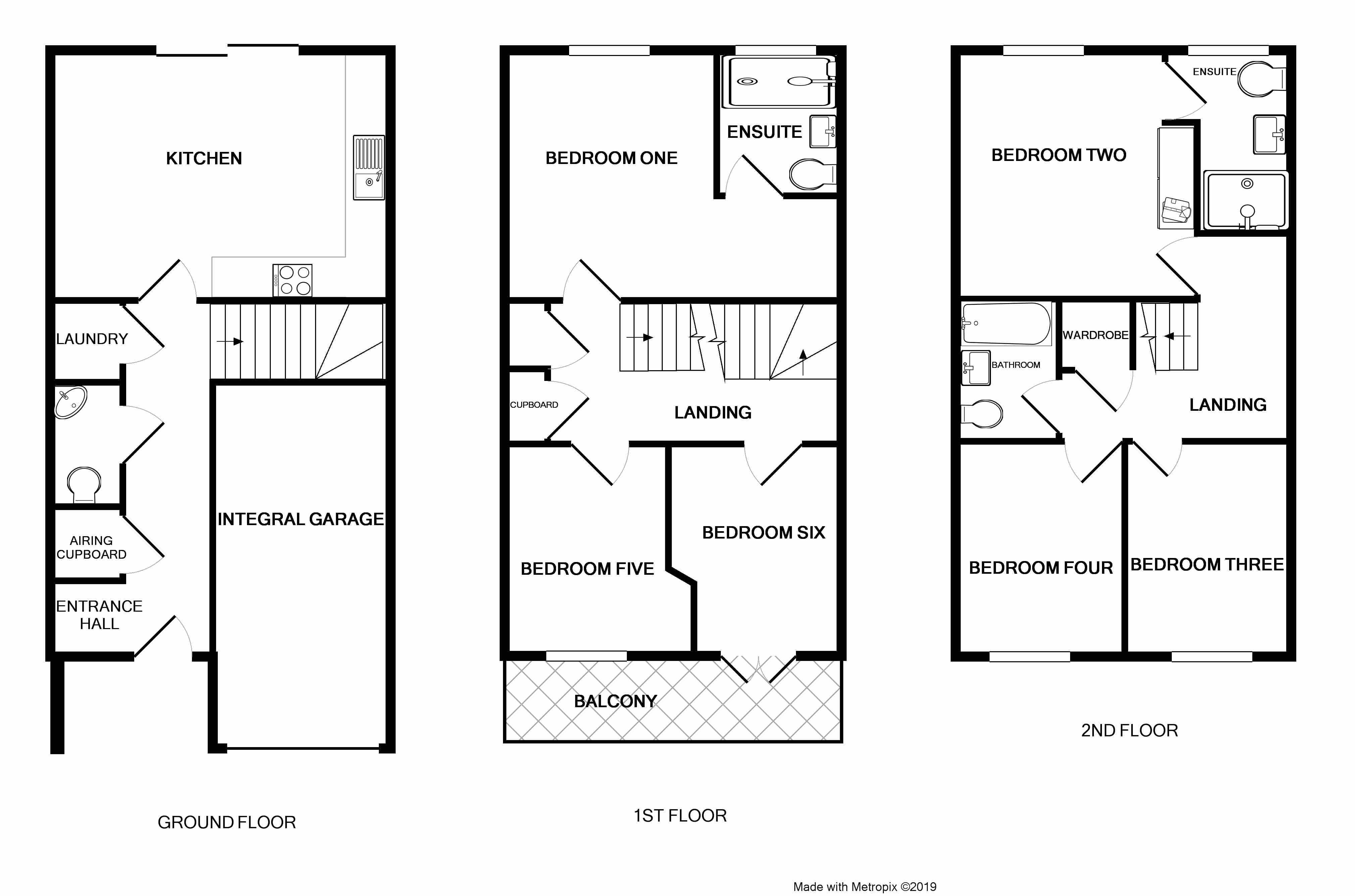 Great Clover Leaze, Bristol floorplan