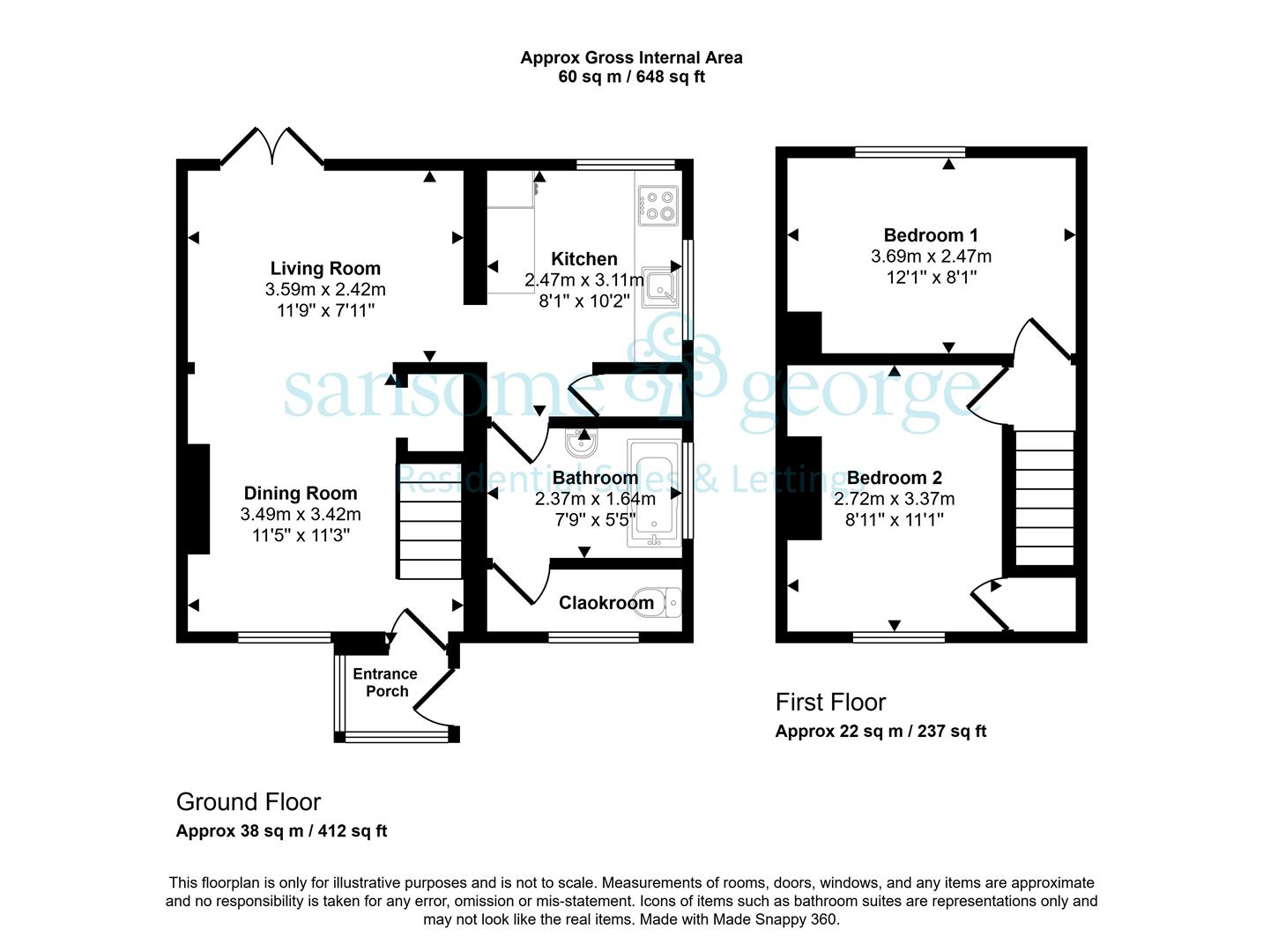 28, Chapel Hill, Reading floorplan
