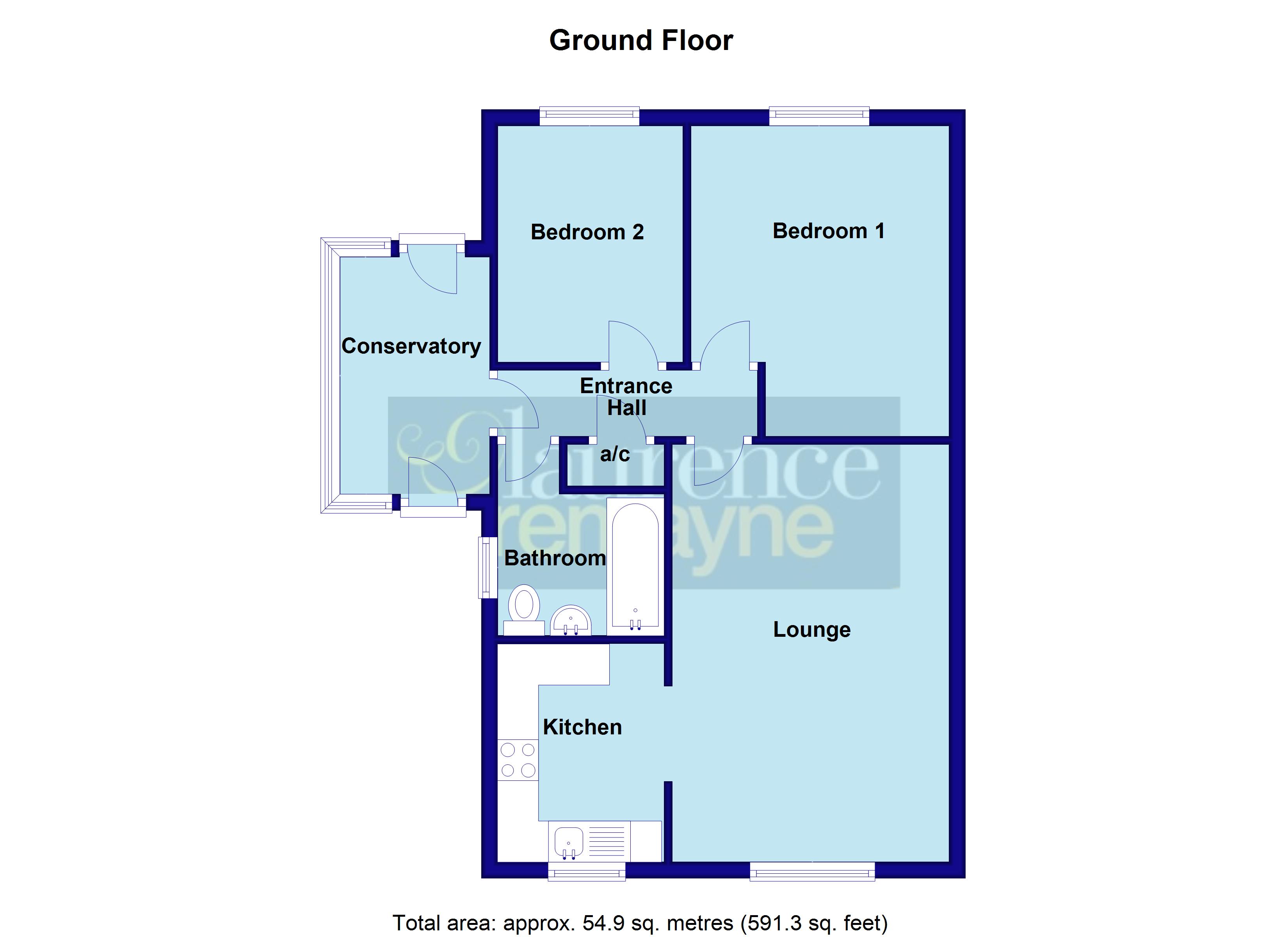 19, St Catherines Close, Northamptonshire floorplan