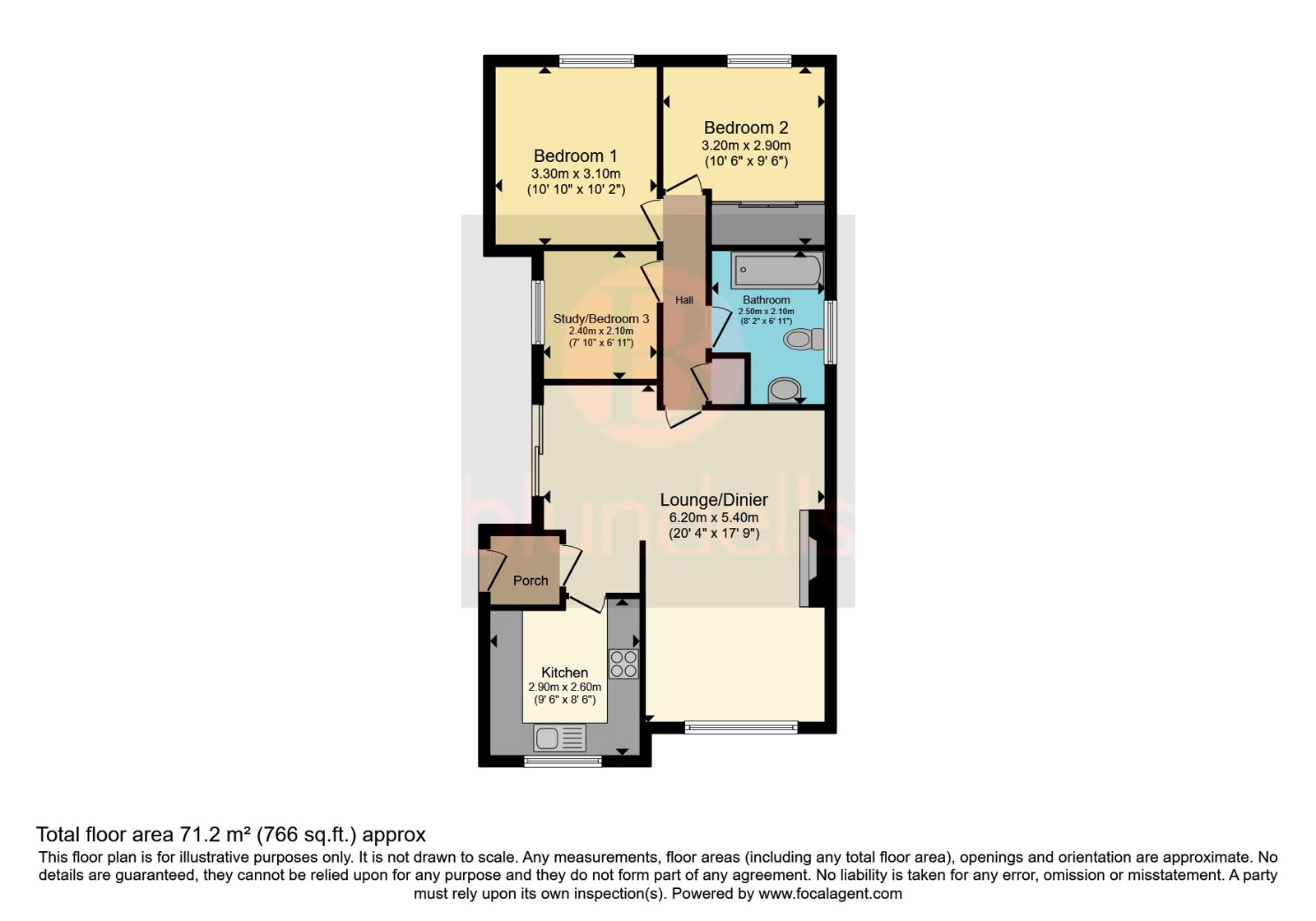 4, Deanhead Drive, Sheffield floorplan