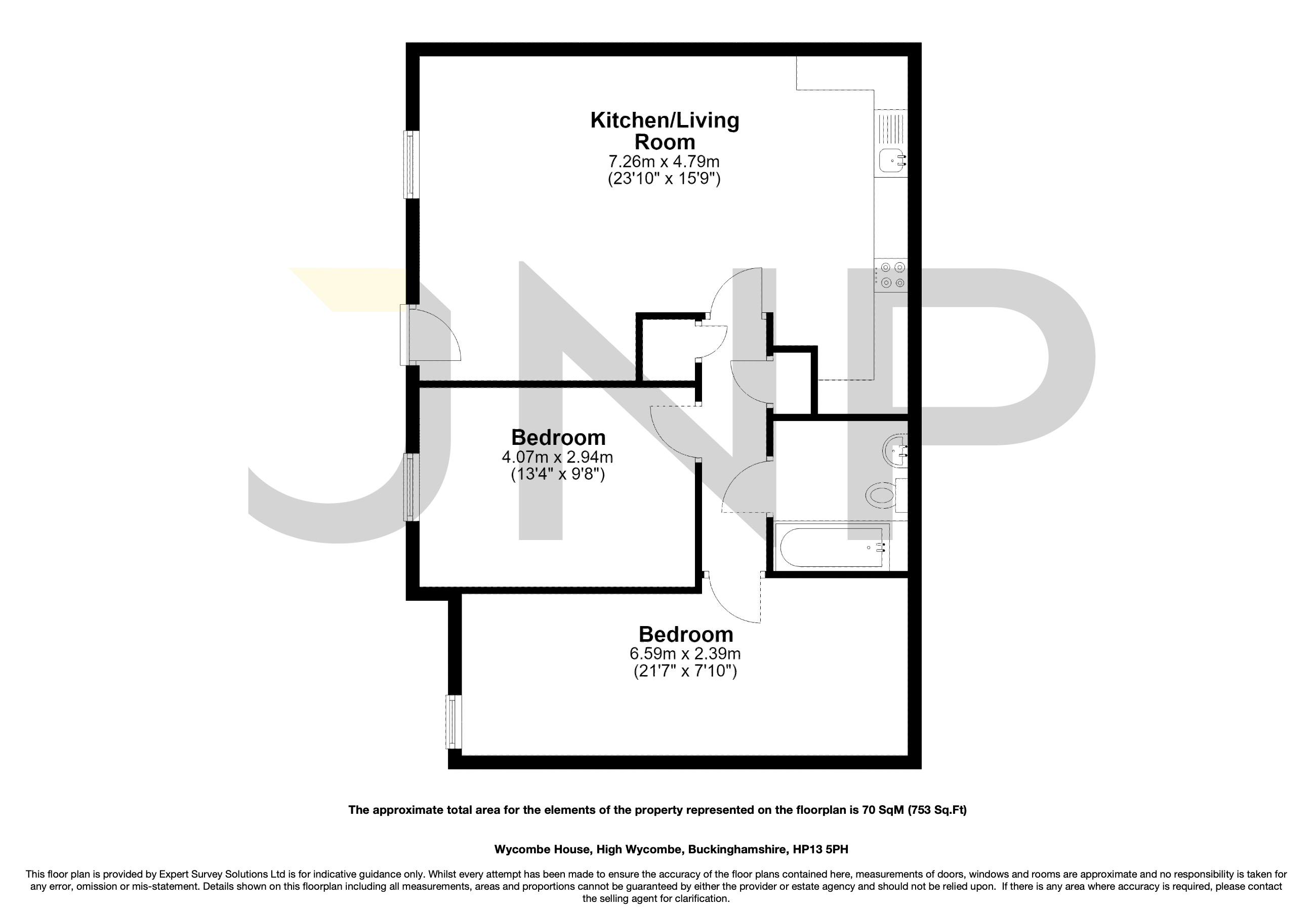 25 Wycombe House,, Kingshill Drive, Buckinghamshire floorplan