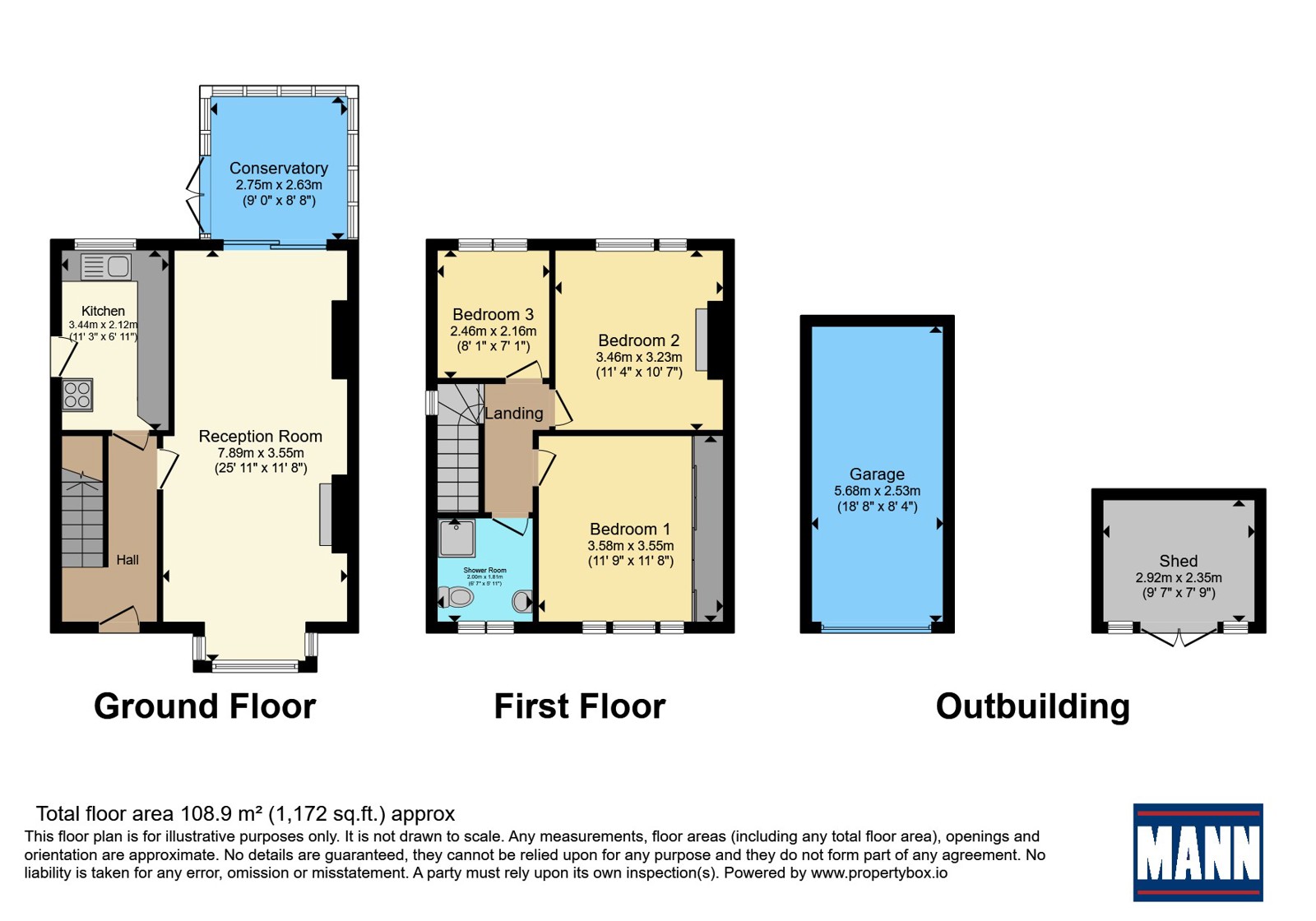 2, Shenley Grove, Maidstone floorplan