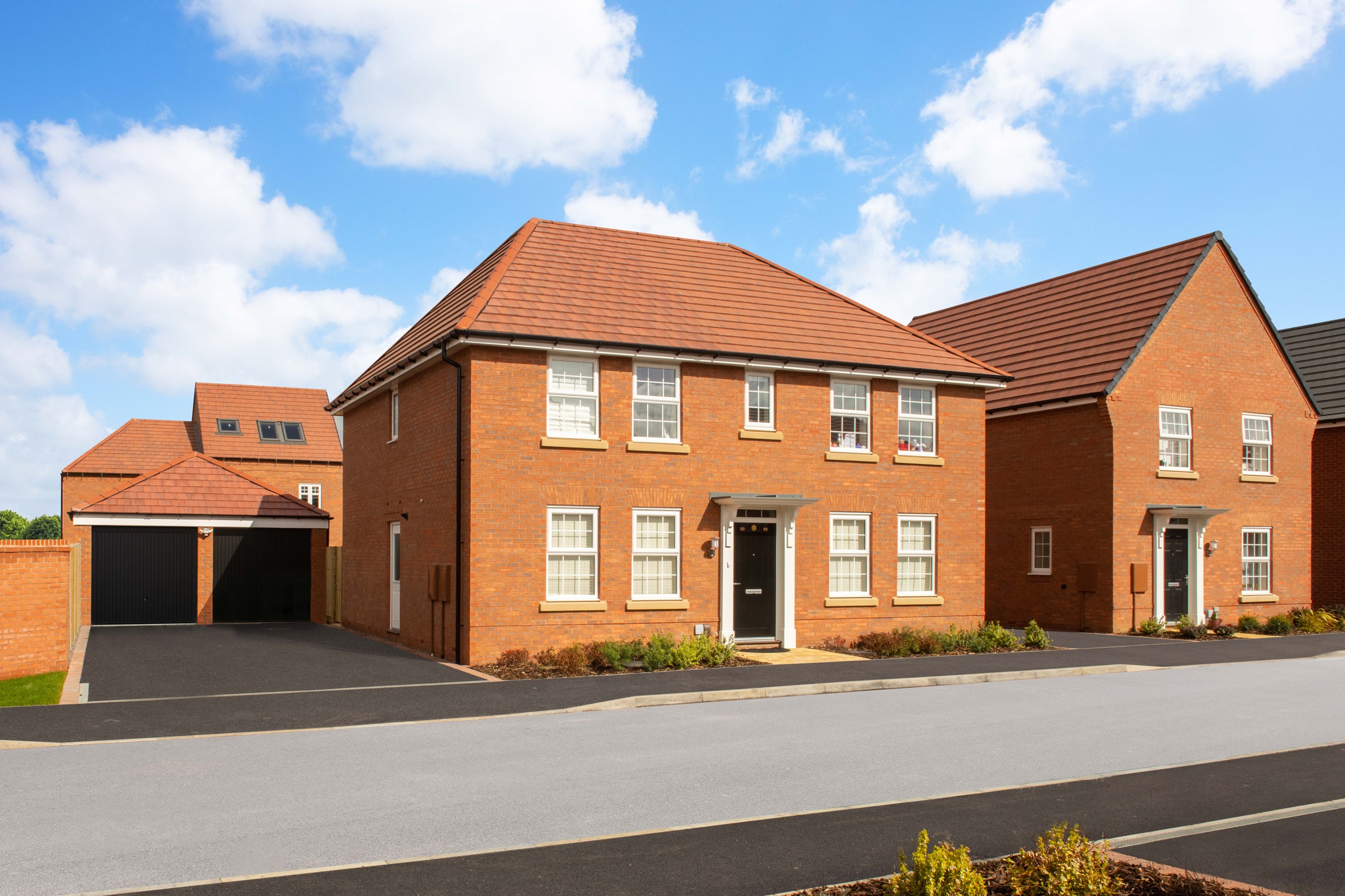 External View Of The Four Bedroom Chelworth With Double Garage