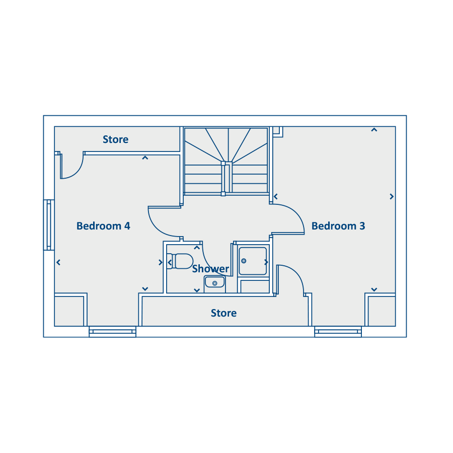 Plot 367, Foxby Lane, Gainsborough floorplan