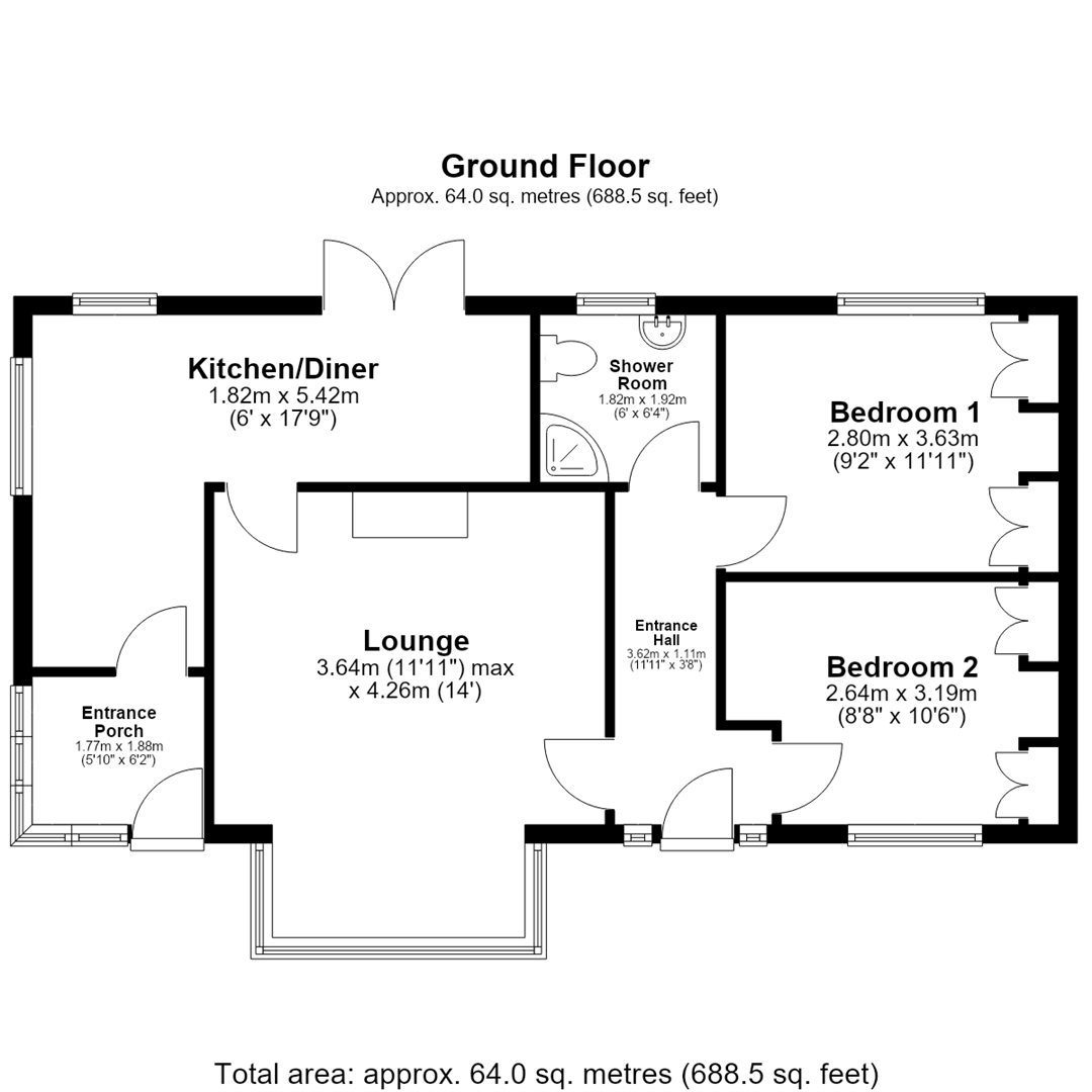 120 Main Street, Selby floorplan