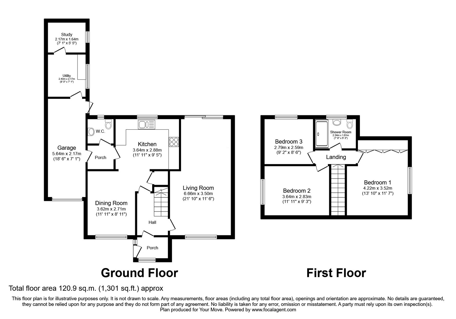 36, Spencers Lane, Lancashire floorplan