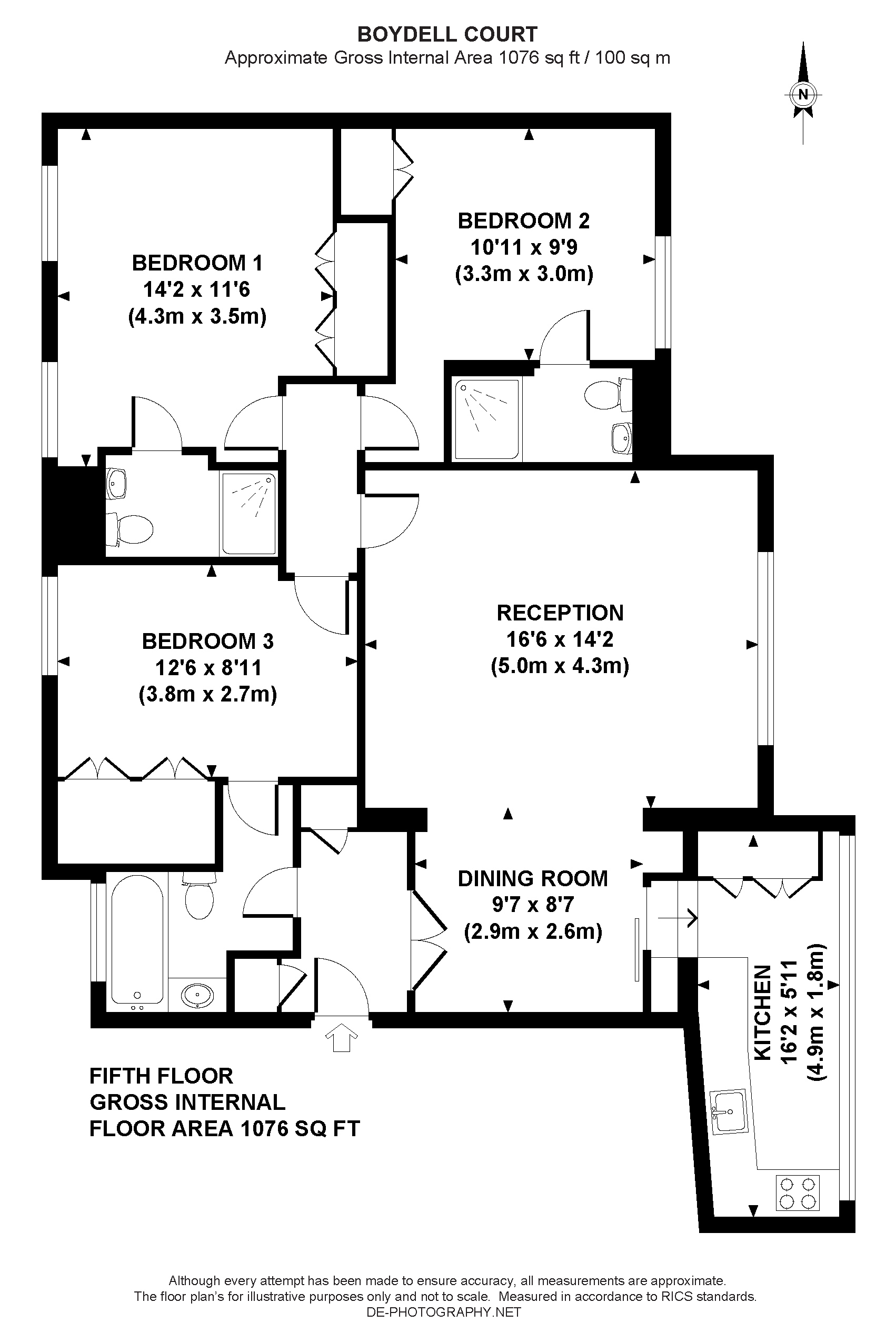3 Bedrooms Flat to rent in St. Johns Wood Park, London NW8