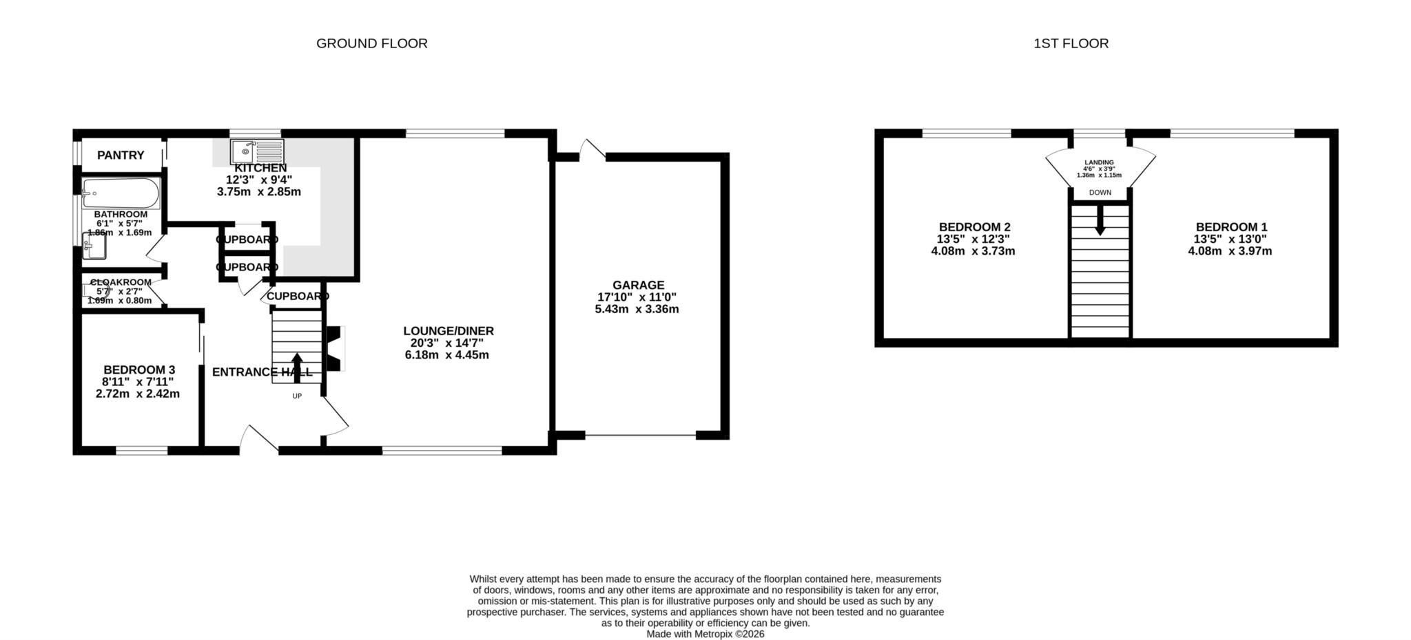 4, Briar Close, Norwich floorplan