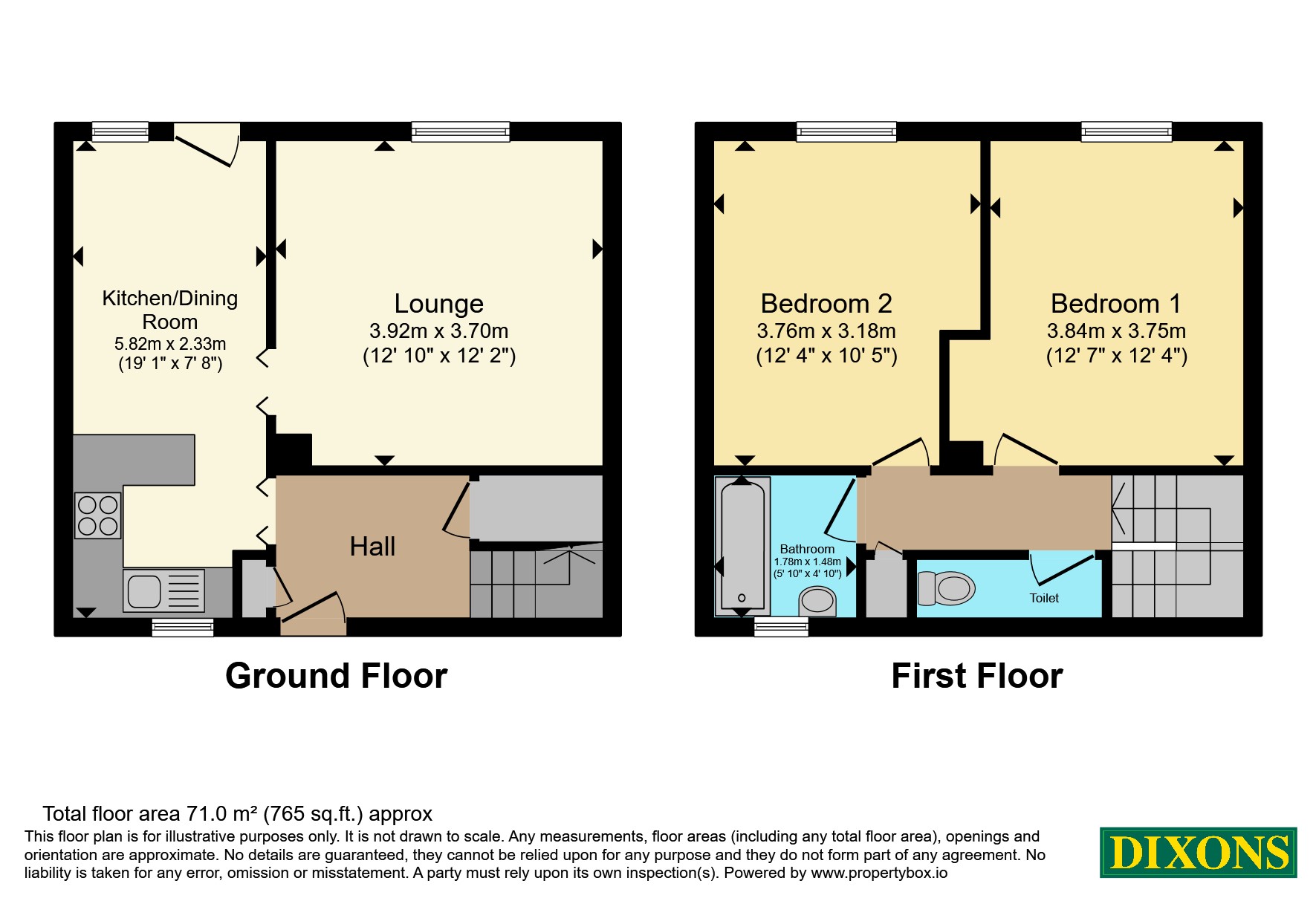 121, Hawker Drive, West Midlands floorplan