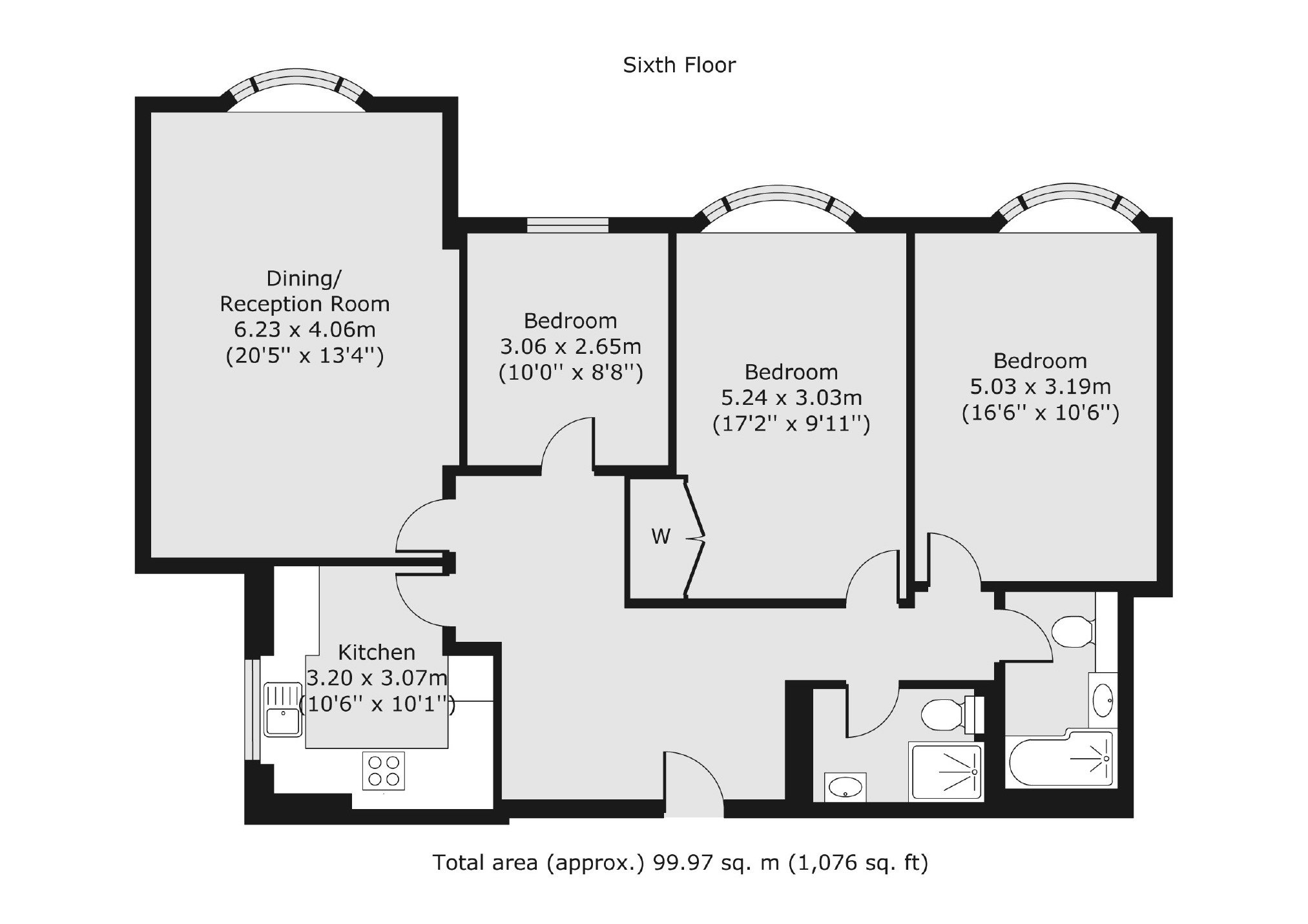 Queensway, London floorplan
