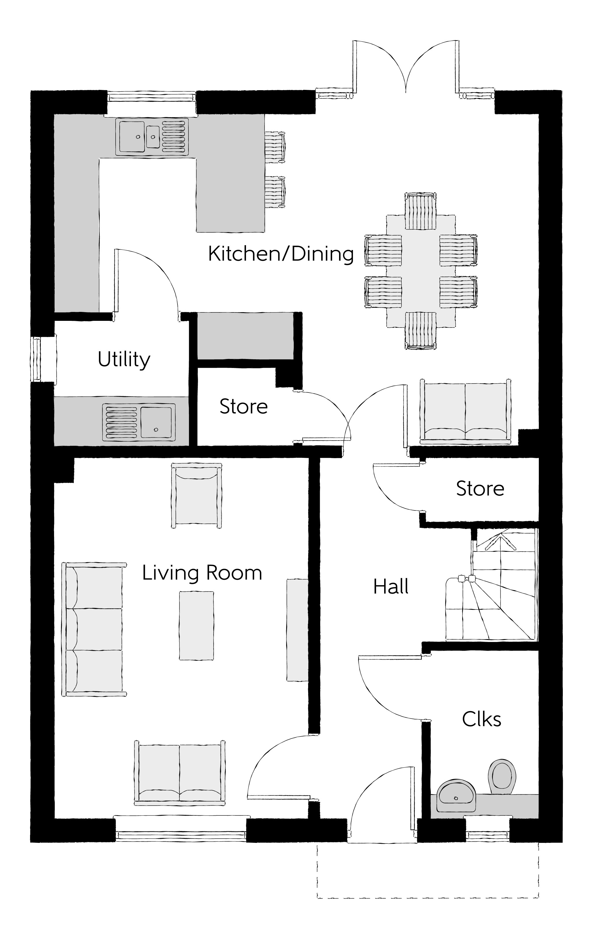 234, Lower Callerton, Newcastle Upon Tyne floorplan