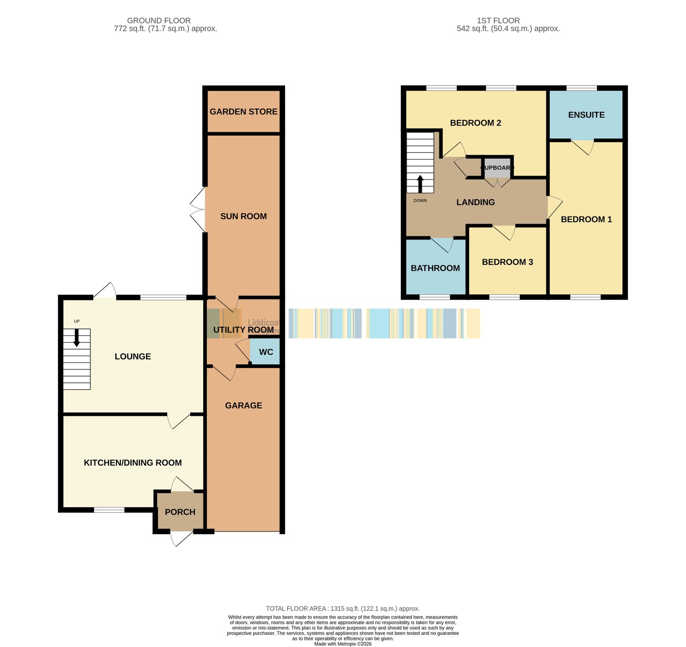 8, Barton Road, St Austell floorplan