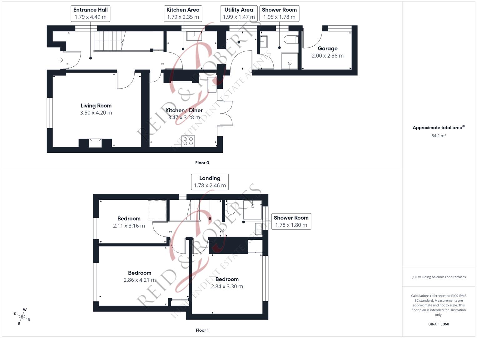 17, Maes Lygan, Holywell floorplan