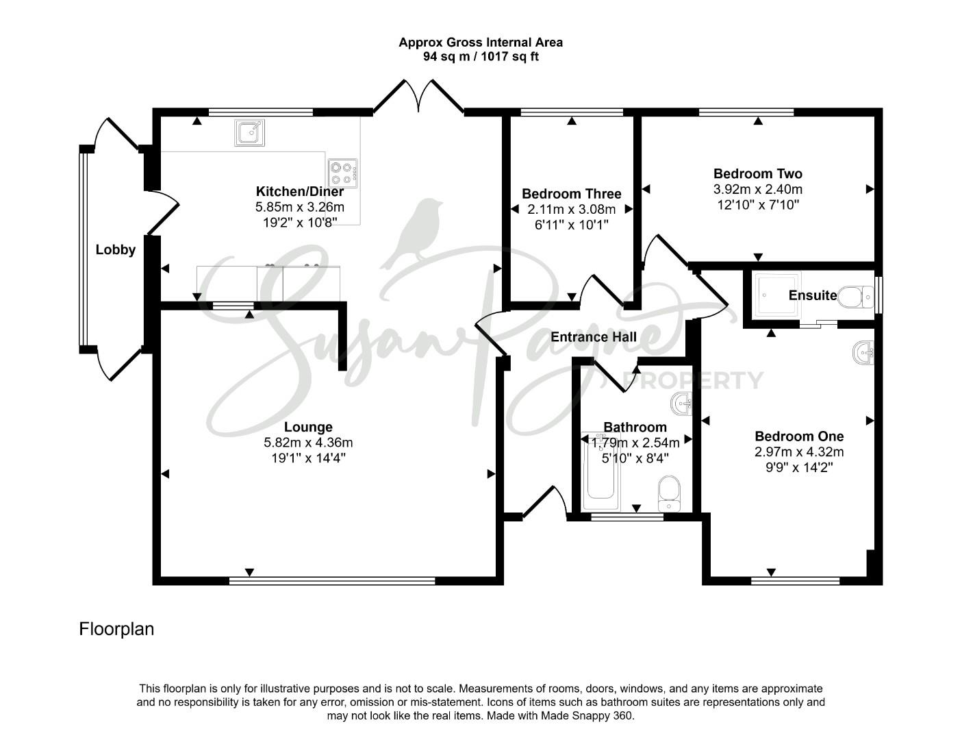 18, Chatsworth Avenue, Shanklin floorplan