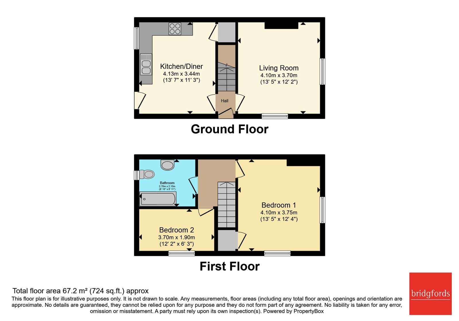 21, Denim Close, Lancashire floorplan