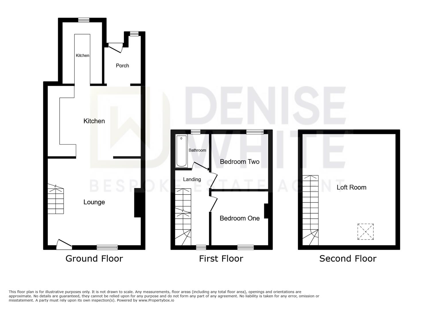 4, The Square, Oakamoor floorplan