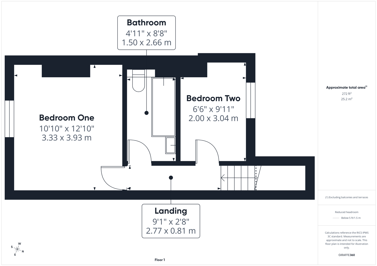 7, Robin Hood Street, Castleford floorplan