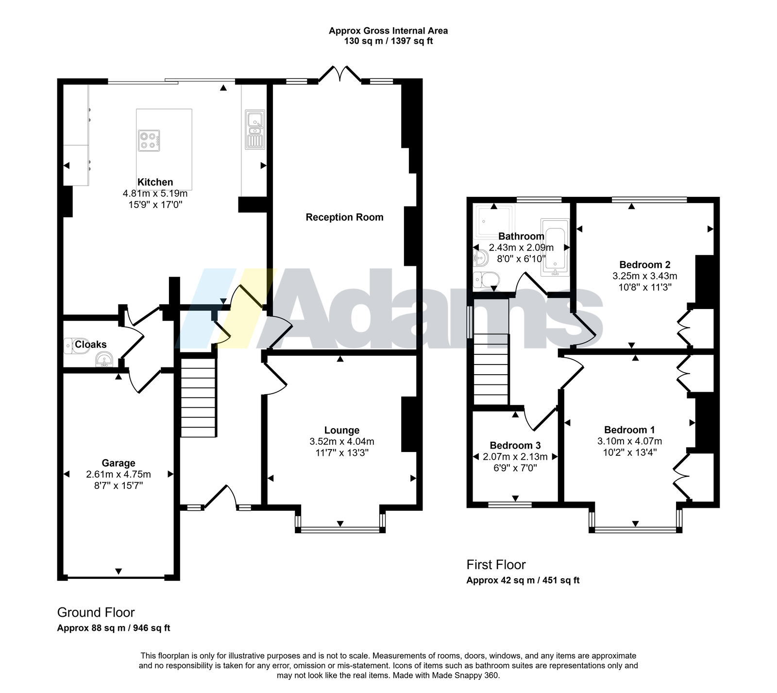 26, Cronton Lane, Halton floorplan