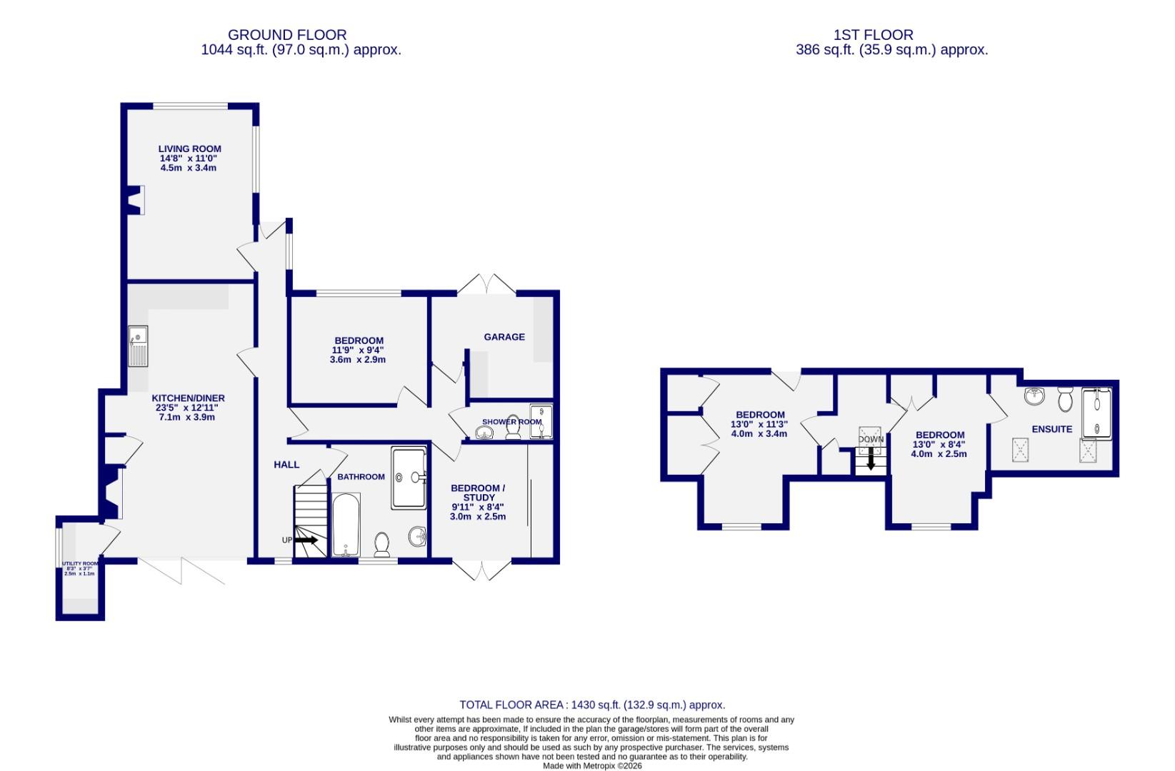 49, The Village, York floorplan