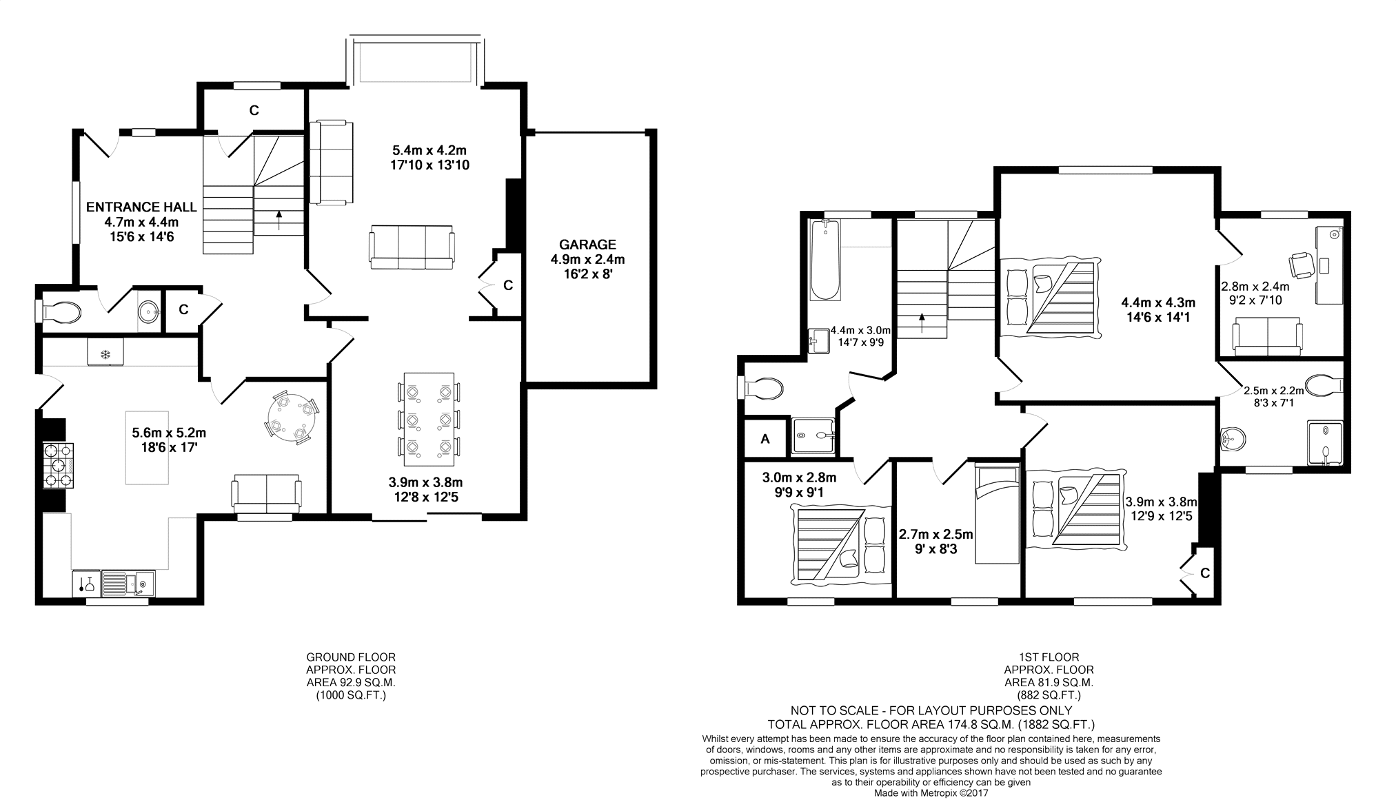 4 Bedrooms Detached house for sale in Goldstone Crescent, Hove BN3