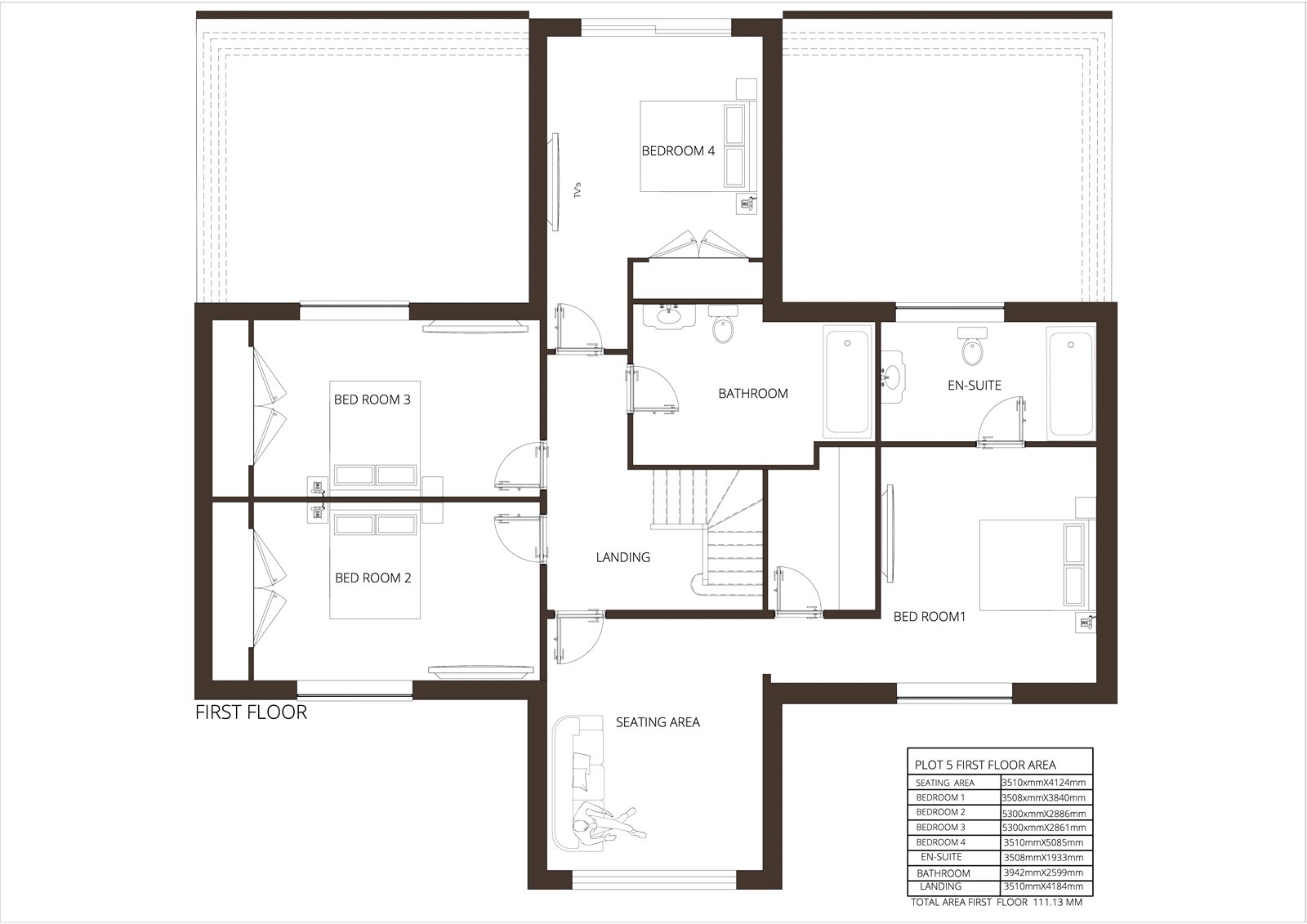 Plot 5,, The Swallows, The Nest, Abberton floorplan