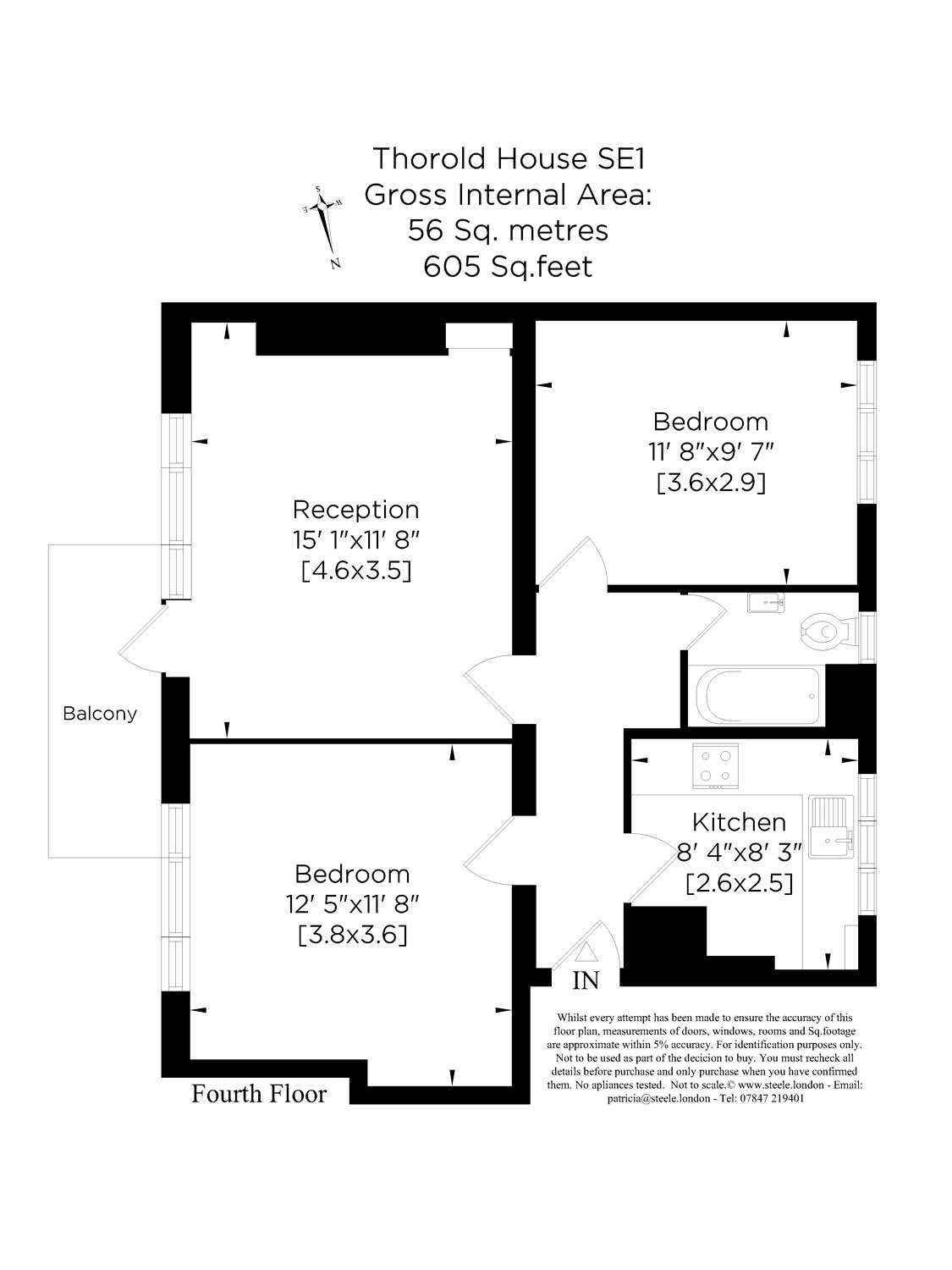 2 Bedrooms Flat to rent in Thorold House, Pepper Street, London SE1