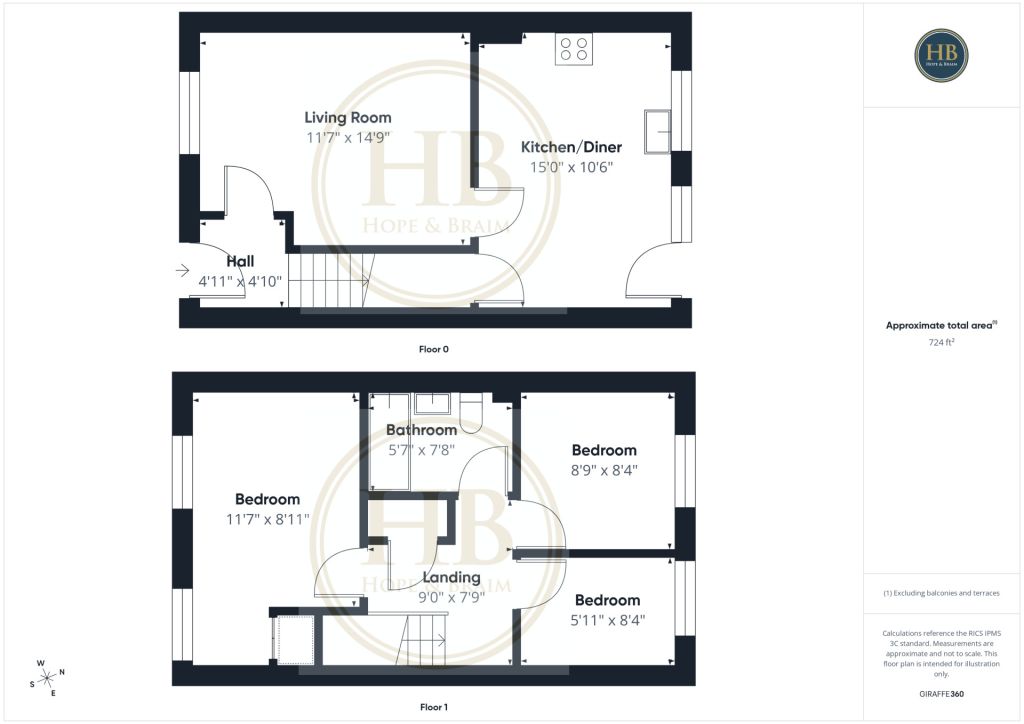 15, Mount Square, Whitby floorplan