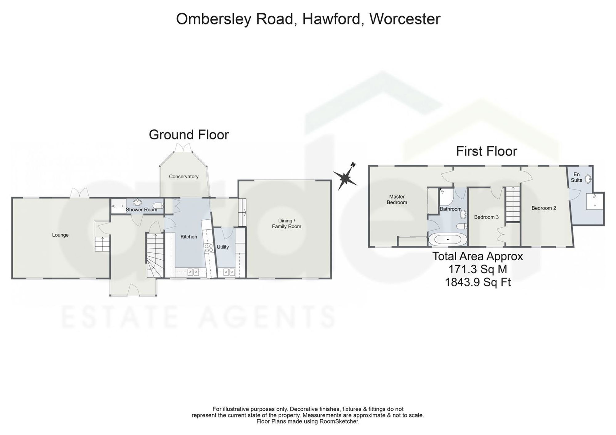 15 The Stables, Worcester floorplan