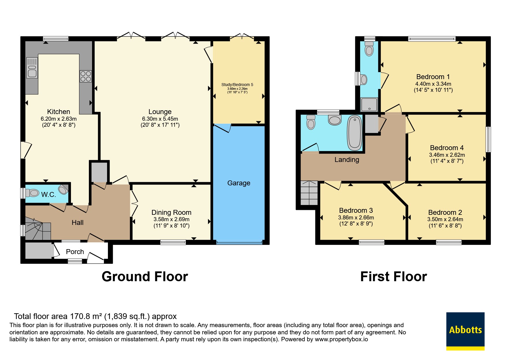 52, Longmead Avenue, Essex floorplan
