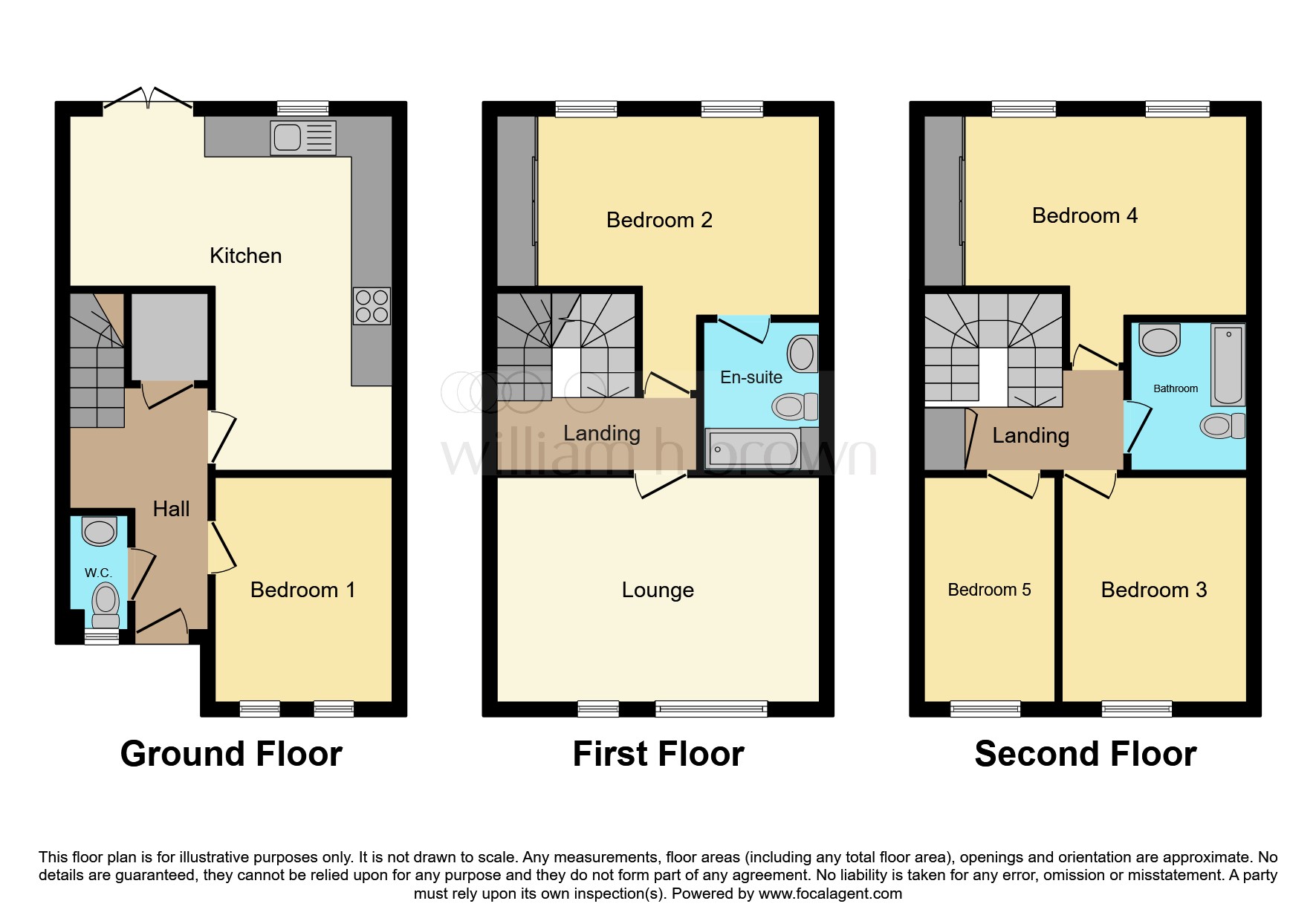 1, Greenlawn Walk, Leicester floorplan