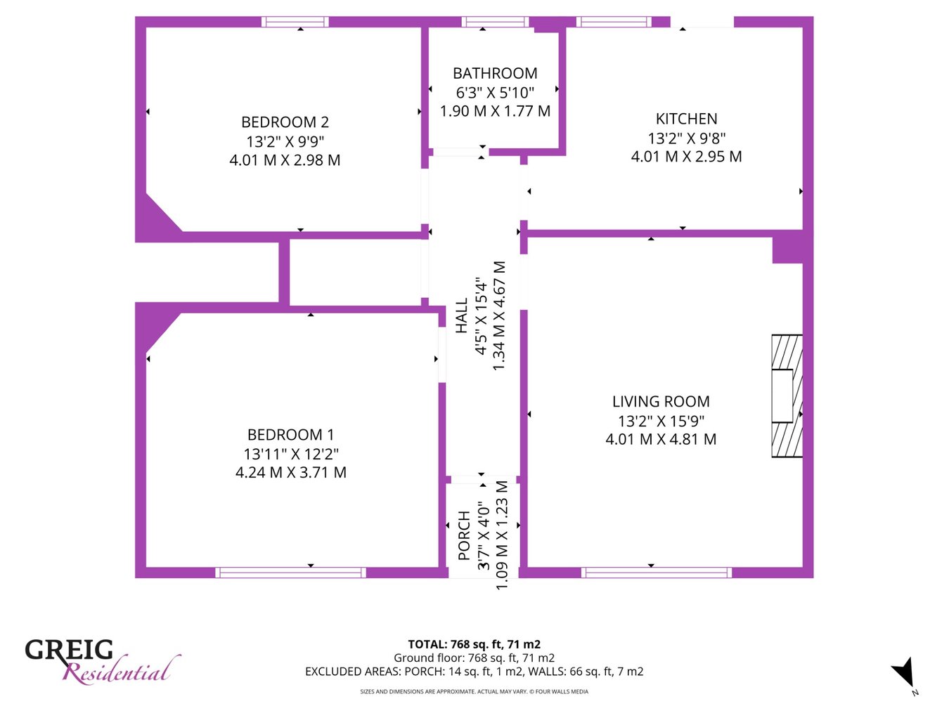 23, Blair Crescent, Galston floorplan