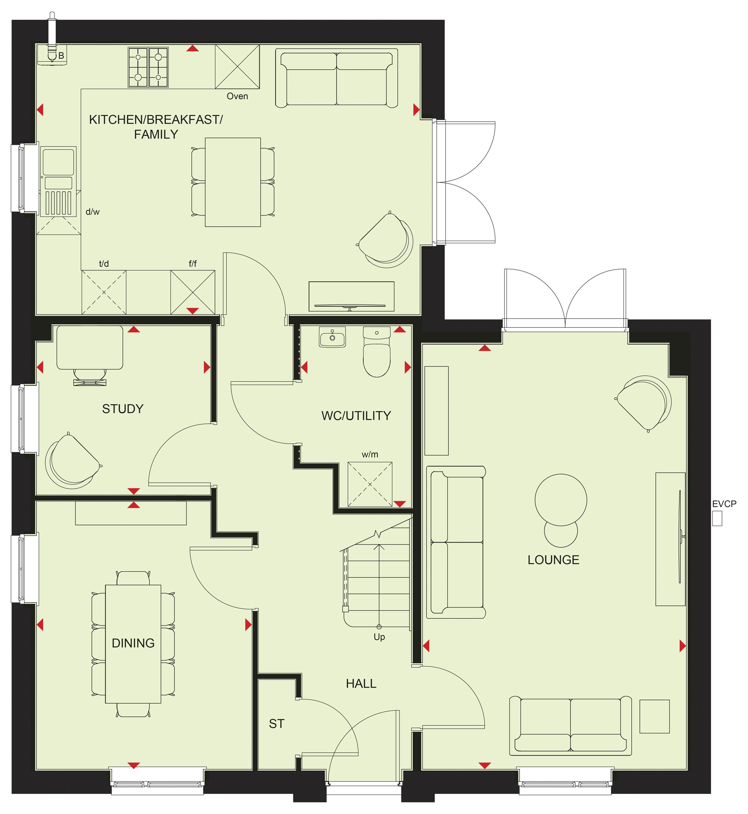 Azalea Lane, Witham St Hughs, Lincoln floorplan
