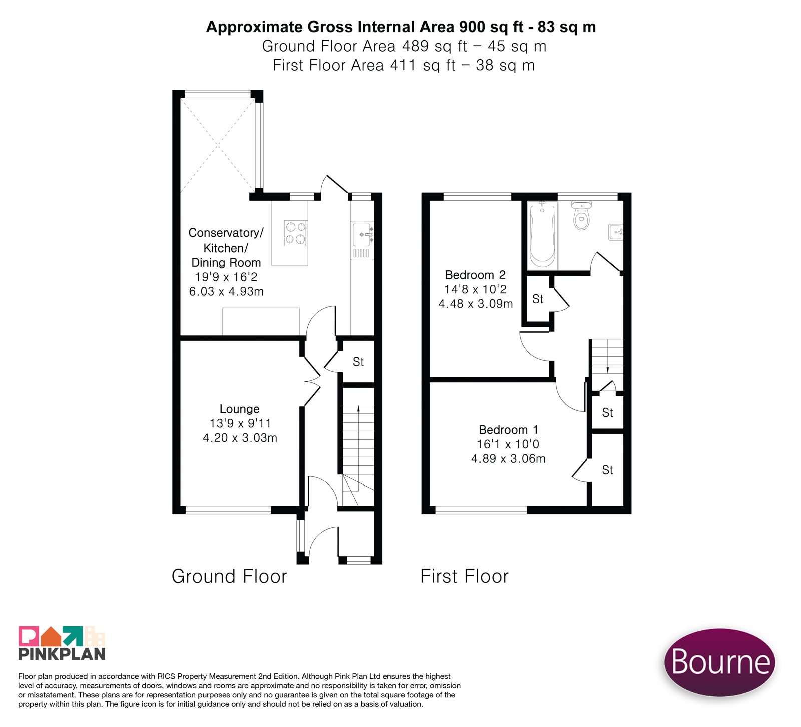 349, Sandy Hill Road, Farnham floorplan