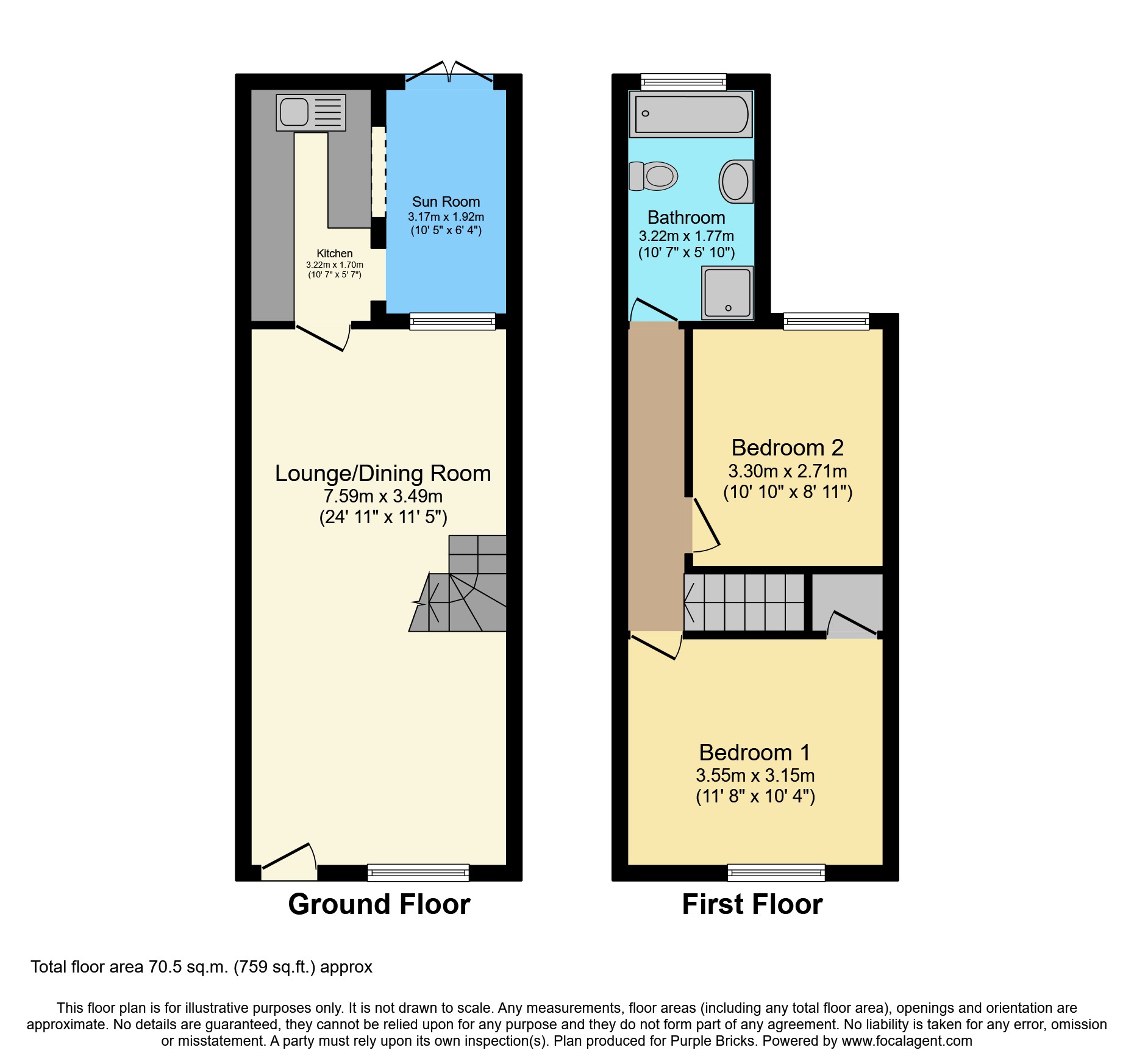 Highfield Street, Stoney Stanton LE9, 2 bedroom terraced house for sale