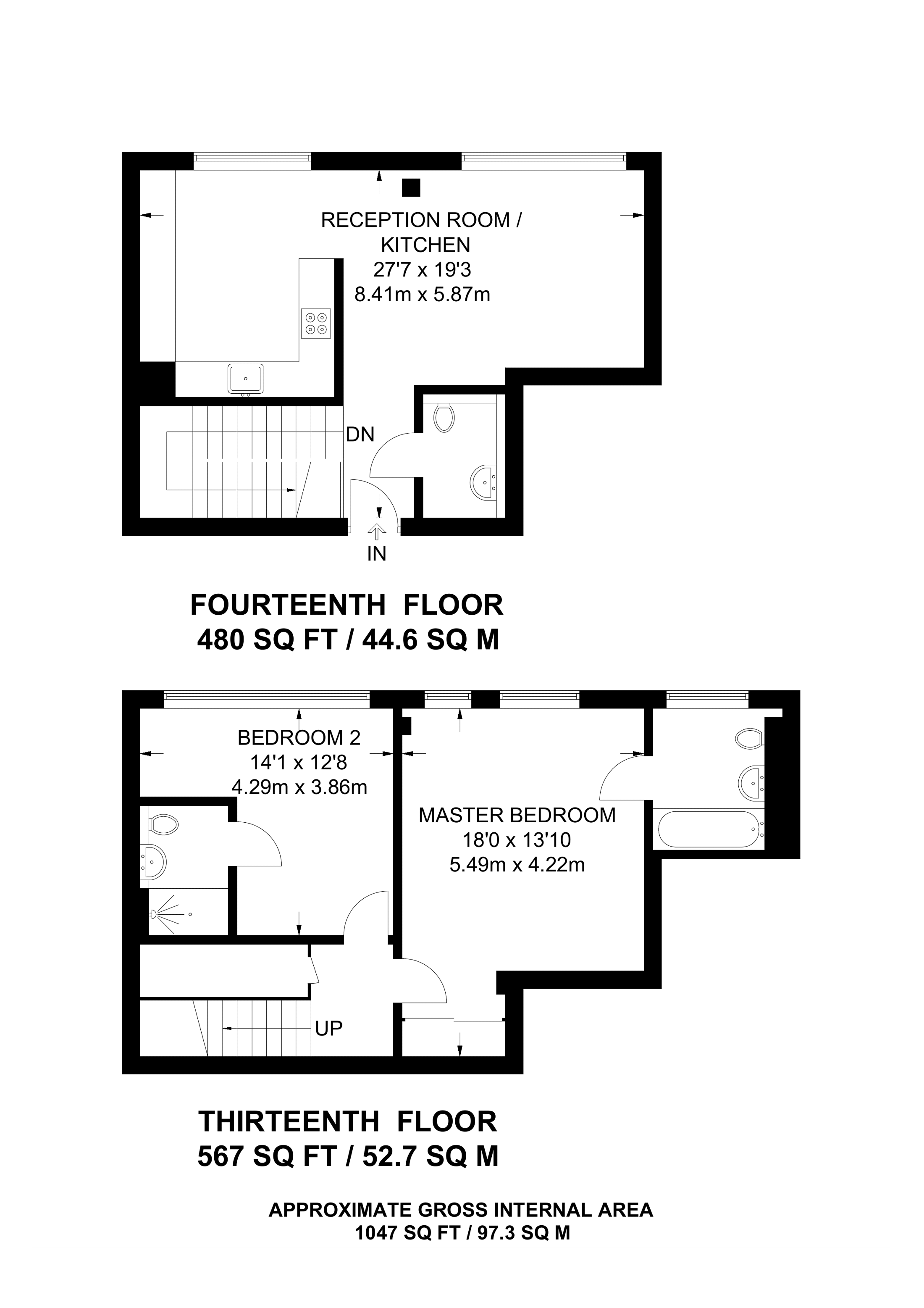 2 Bedrooms Flat to rent in Highgate Hill, Archway N19