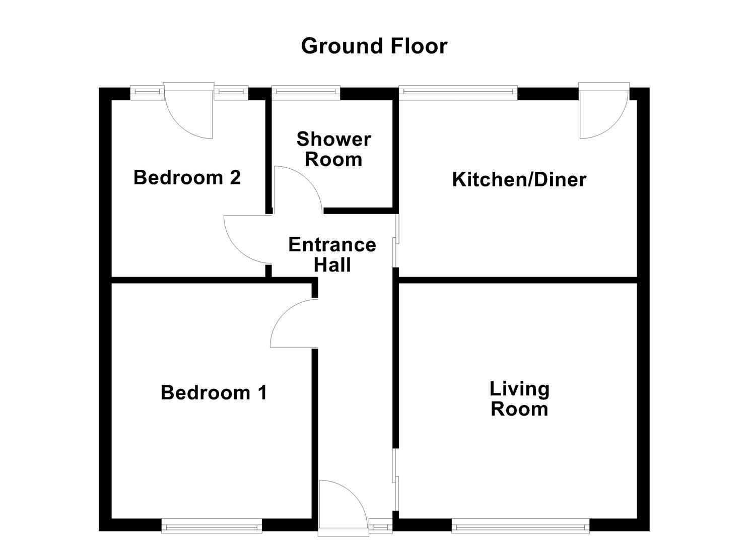 43, Potovens Lane, Wakefield floorplan