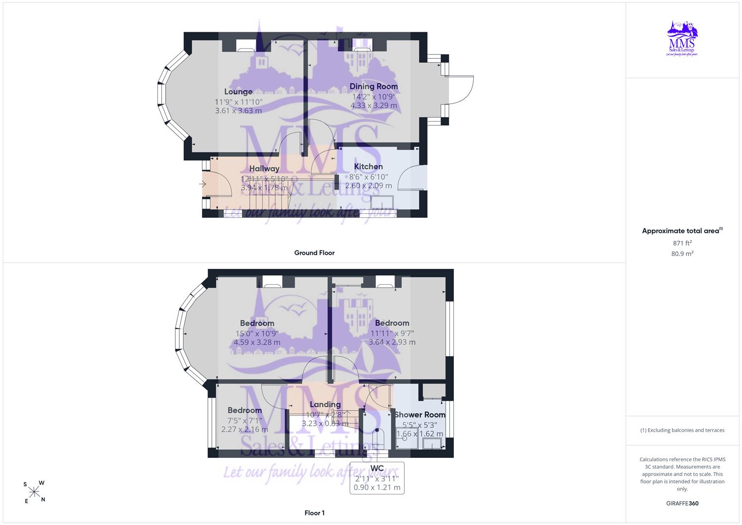 32, Wouldham Road, Borstal floorplan