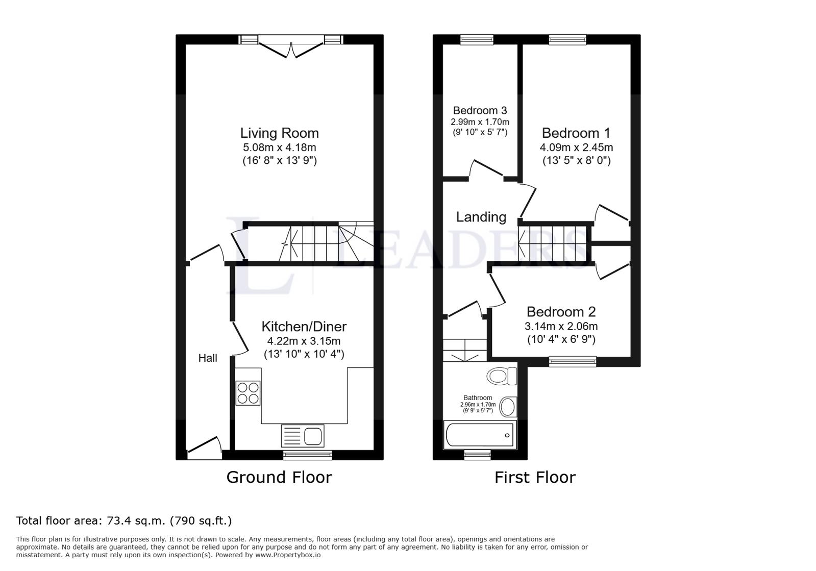 3, Bishops Mews, Tonbridge floorplan