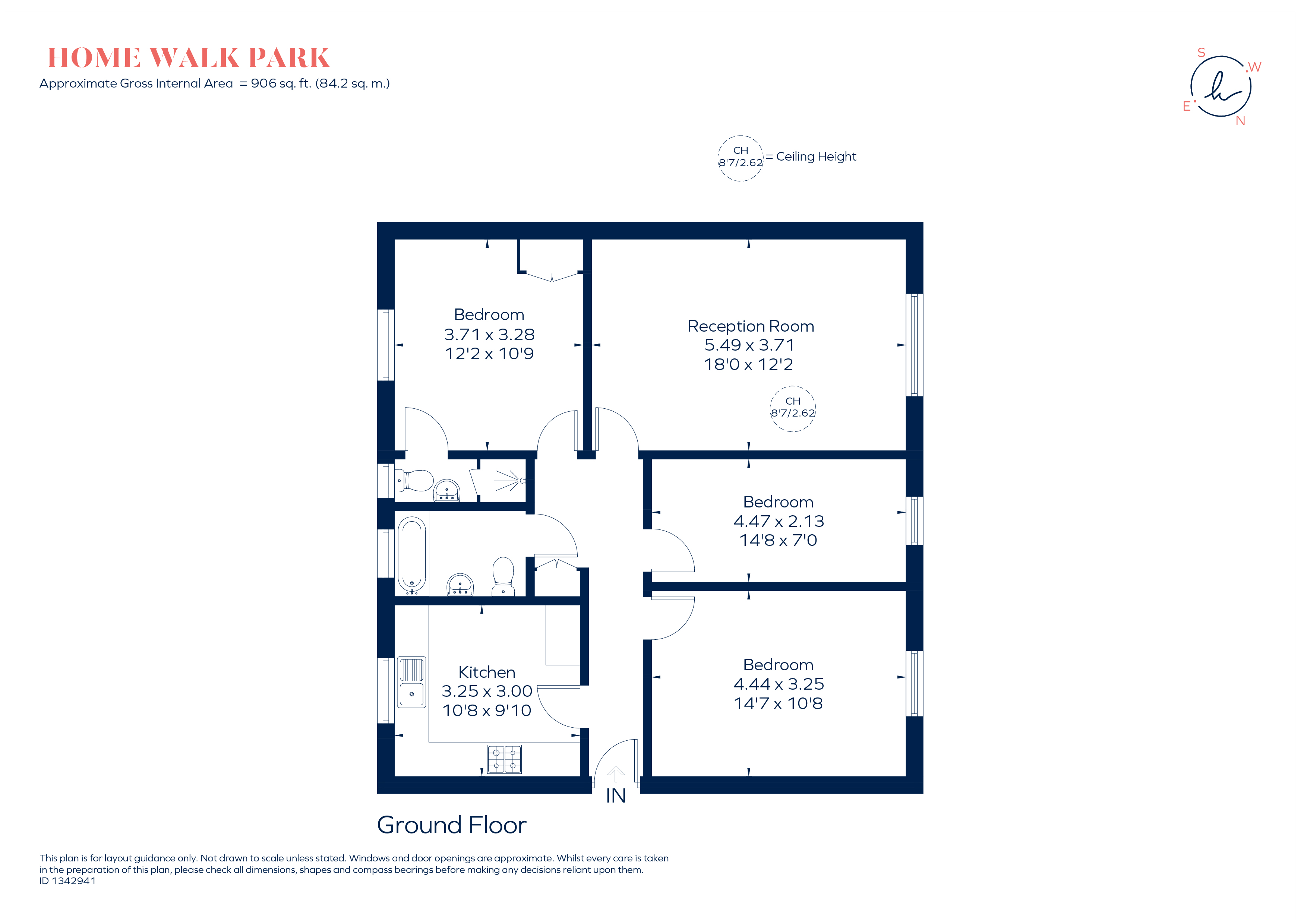 Home Park Walk, Kingston Upon Thames floorplan