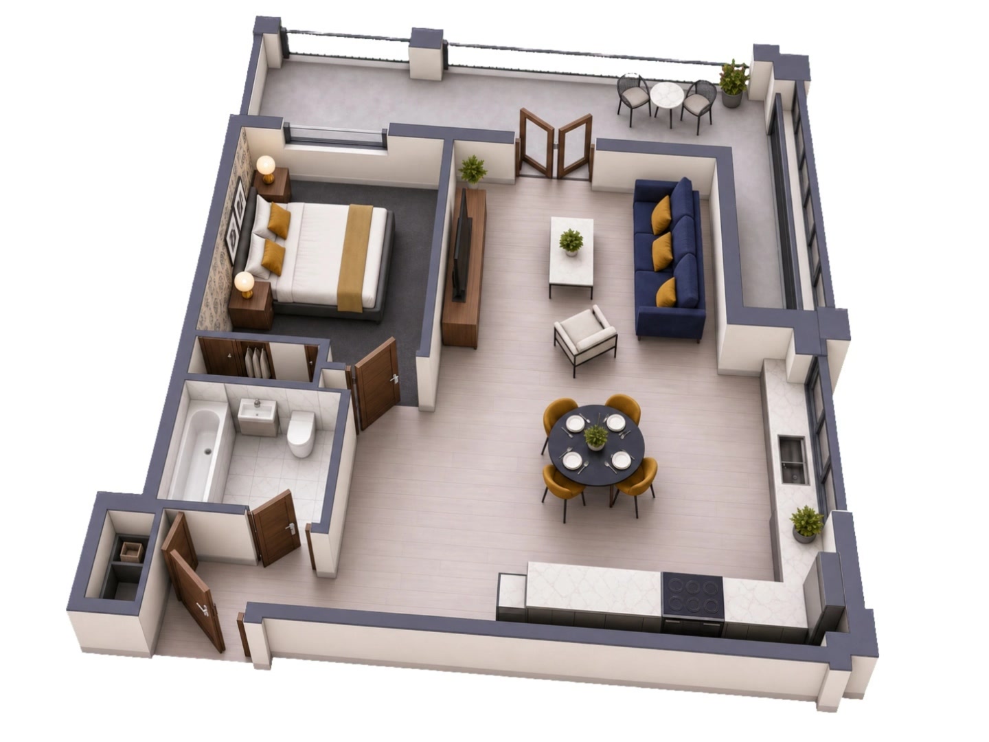 Boulevard, Birmingham floorplan