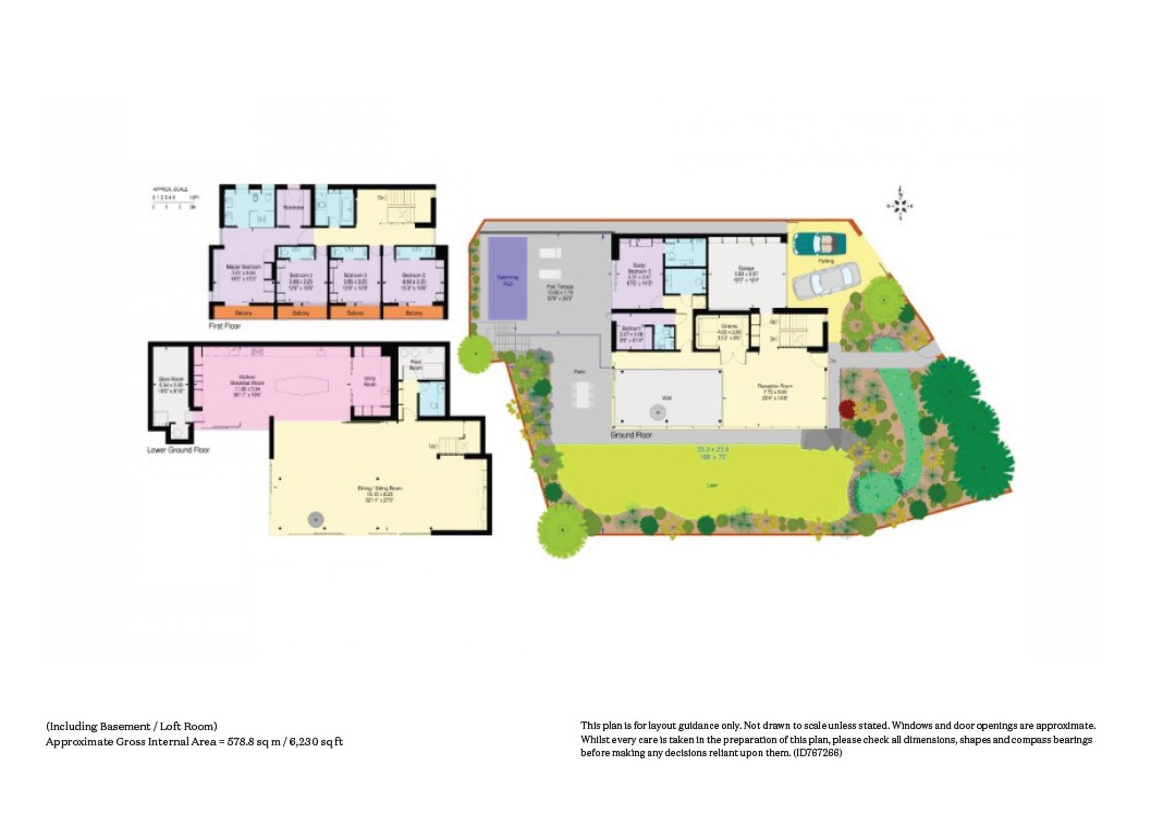 51, Fitzroy Park, London floorplan