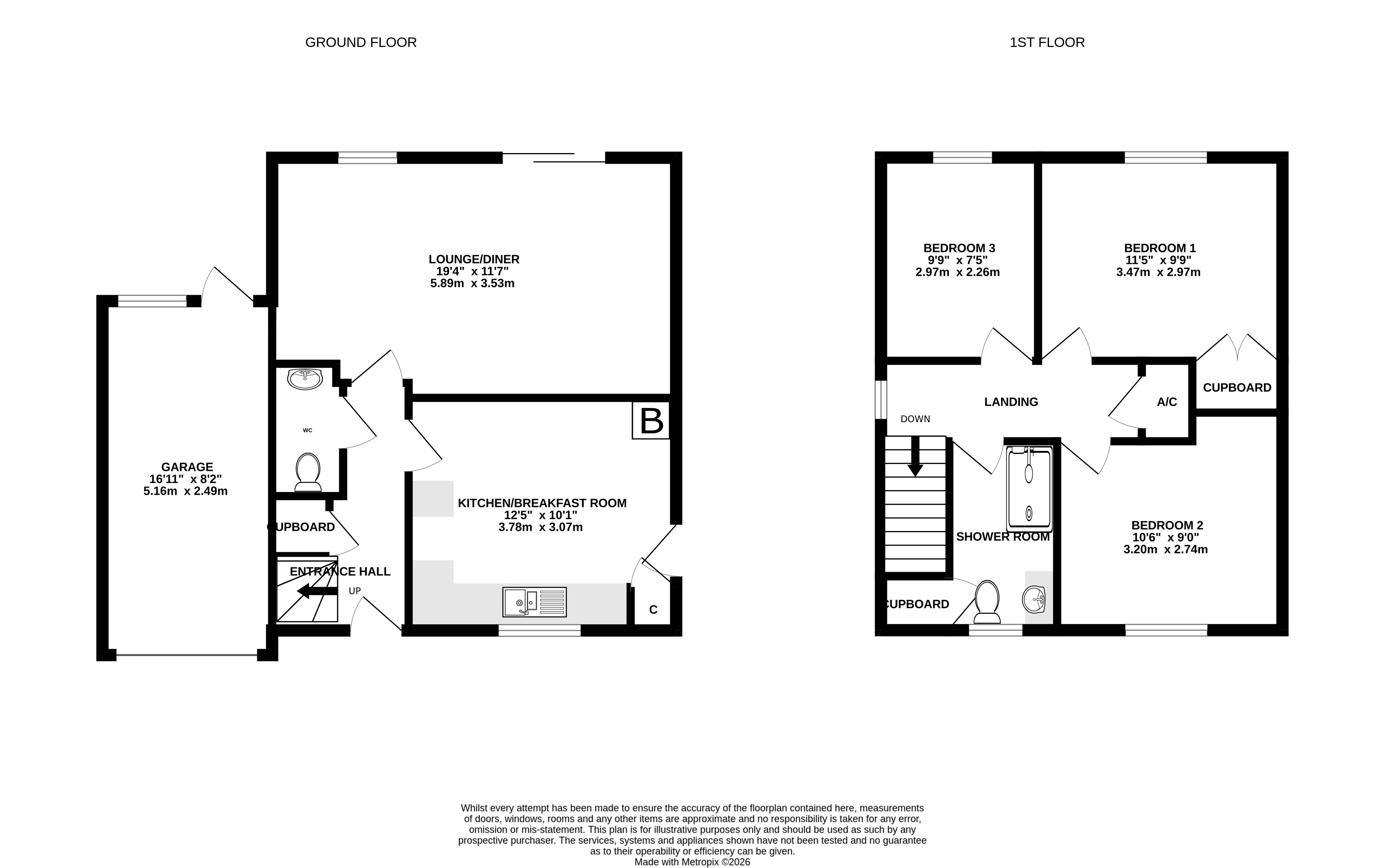 7, Ashmore Close, Dorset floorplan